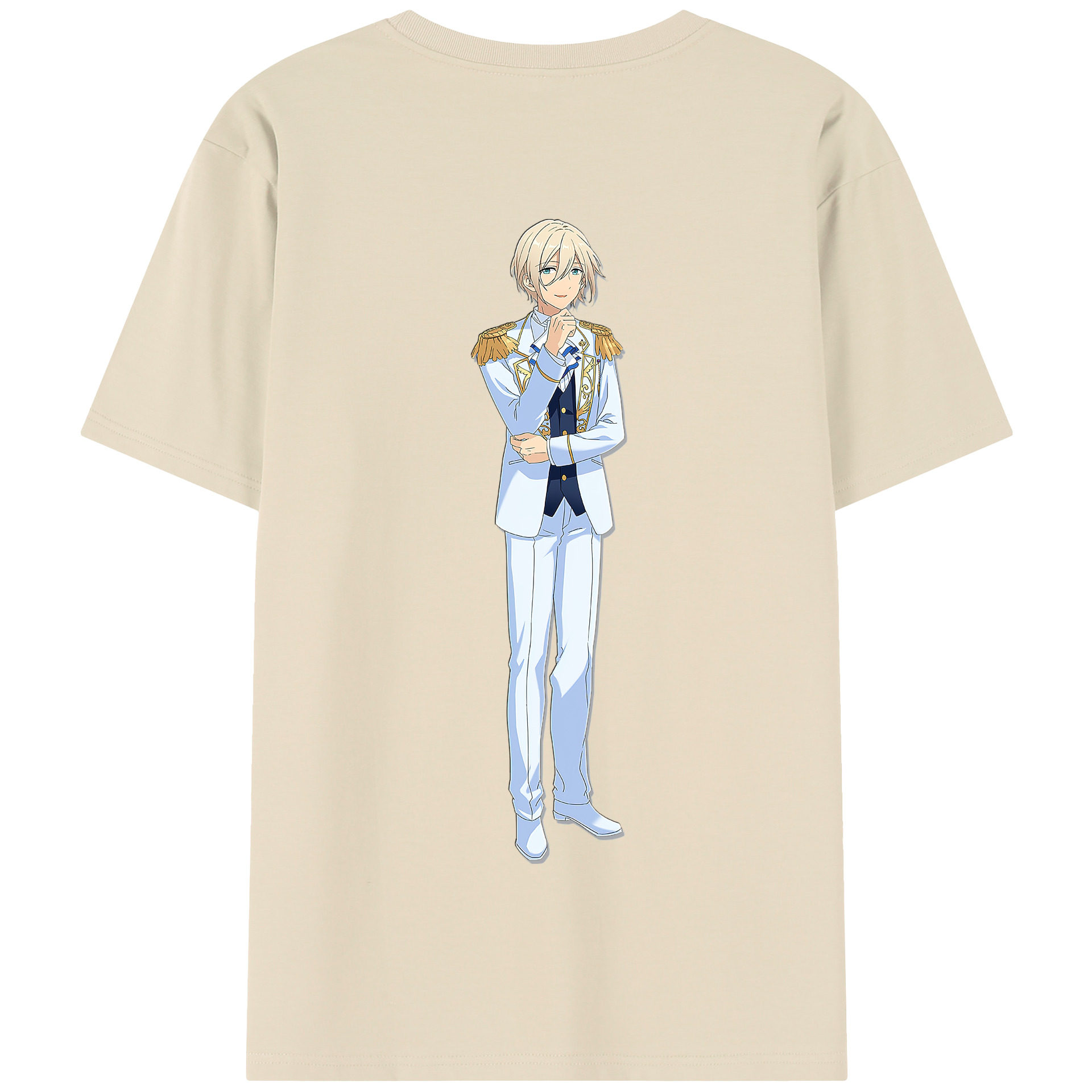 （画像用） あんさんぶるスターズ! Ensemble Stars 綿100％半袖Tシャツ（背面プリント）