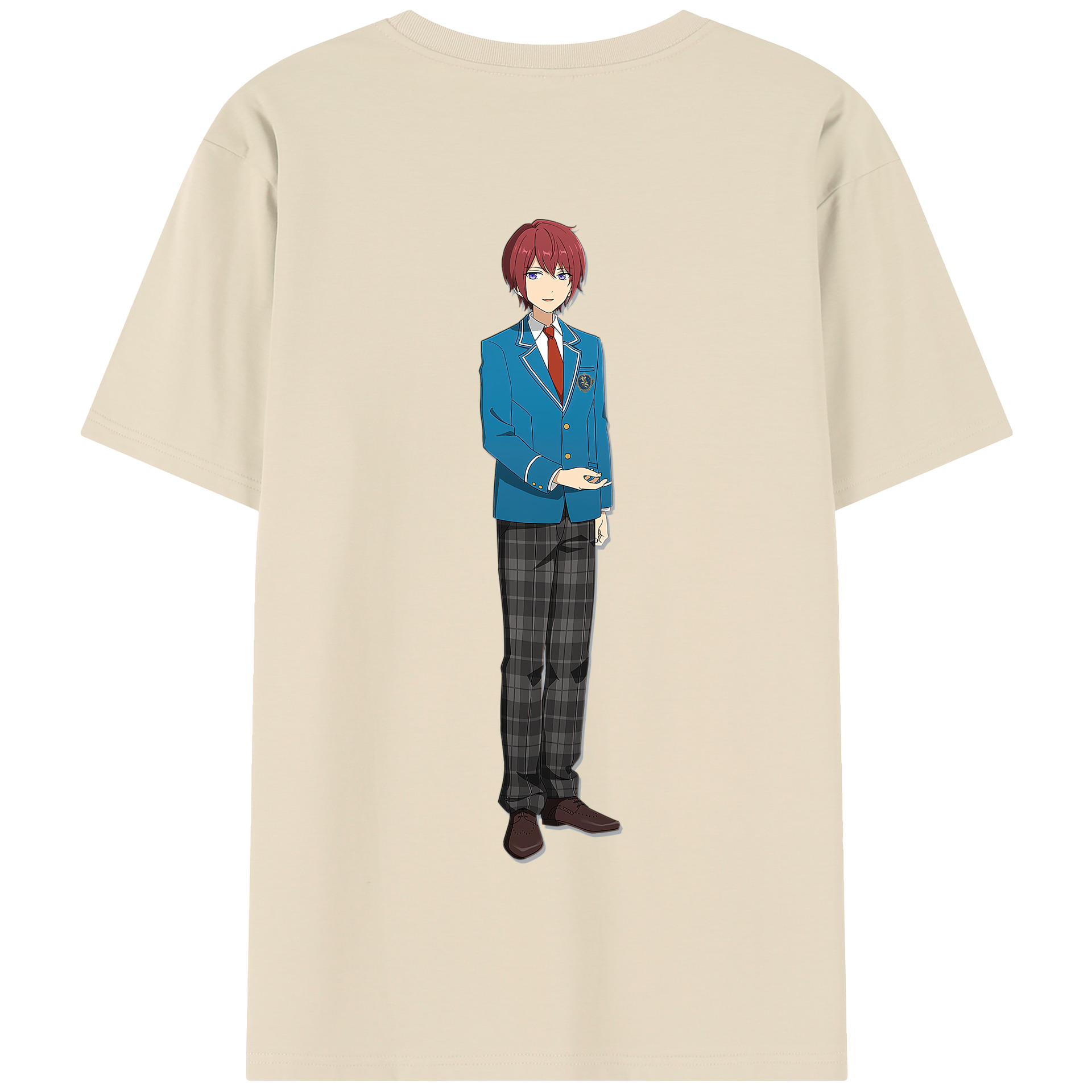 （画像用） あんさんぶるスターズ! Ensemble Stars 綿100％半袖Tシャツ（背面プリント）