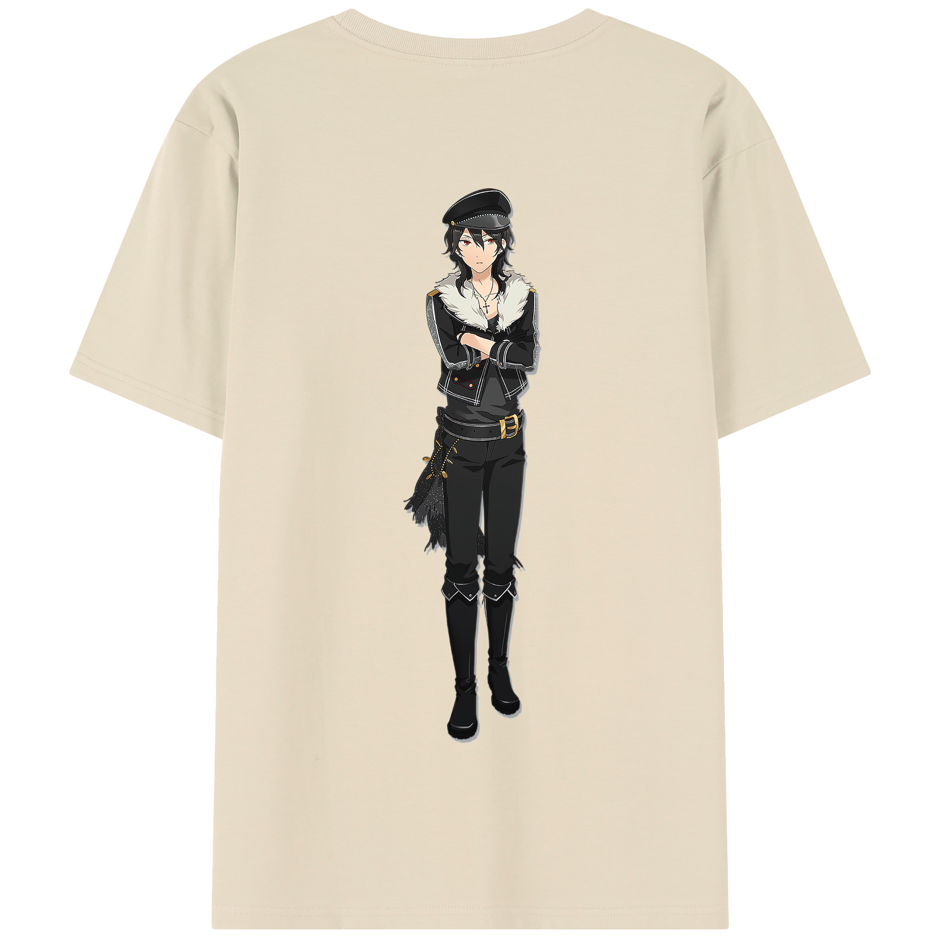 （画像用） あんさんぶるスターズ! Ensemble Stars 綿100％半袖Tシャツ（背面プリント）