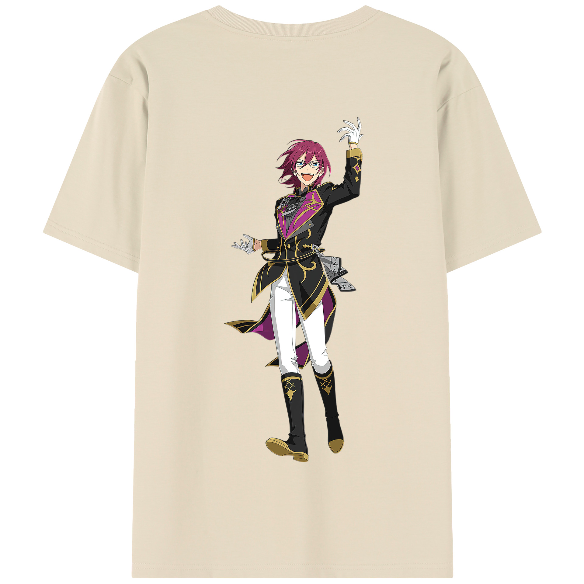 （画像用） あんさんぶるスターズ! Ensemble Stars 綿100％半袖Tシャツ（背面プリント）