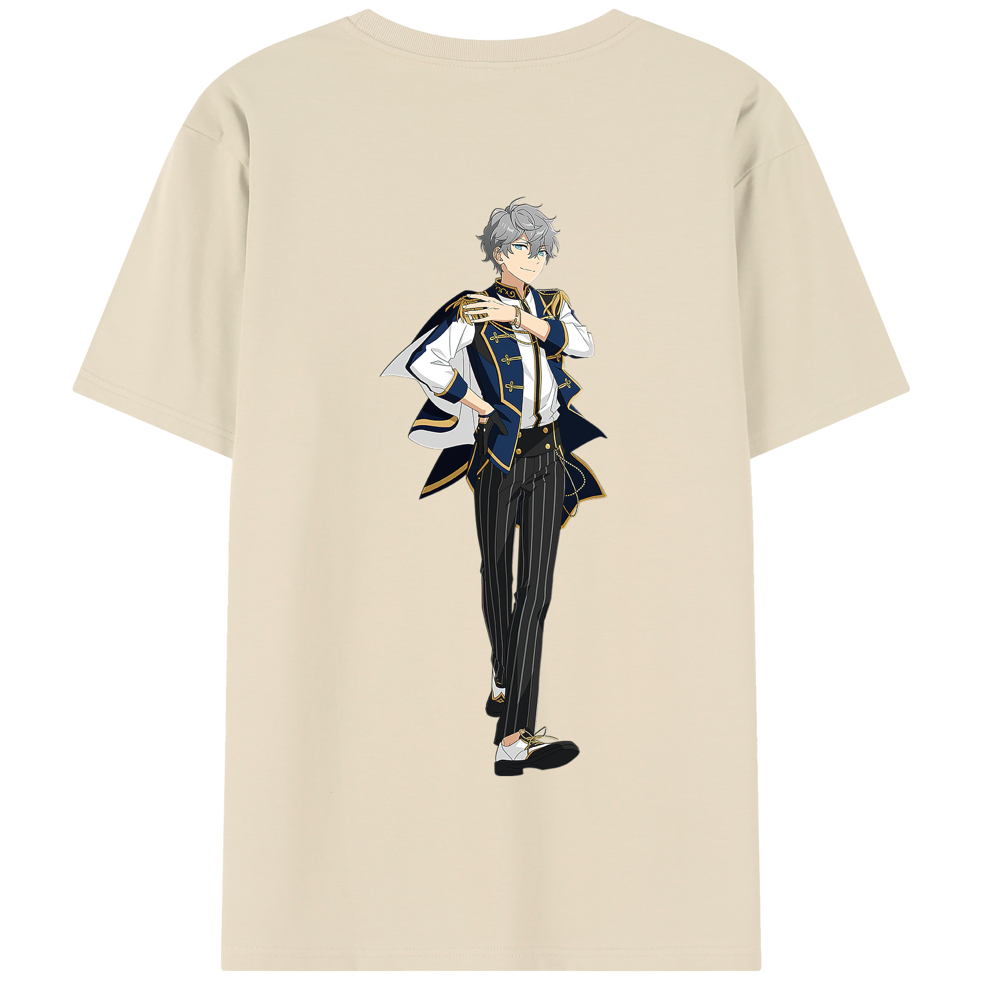 （画像用） あんさんぶるスターズ! Ensemble Stars 綿100％半袖Tシャツ（背面プリント）