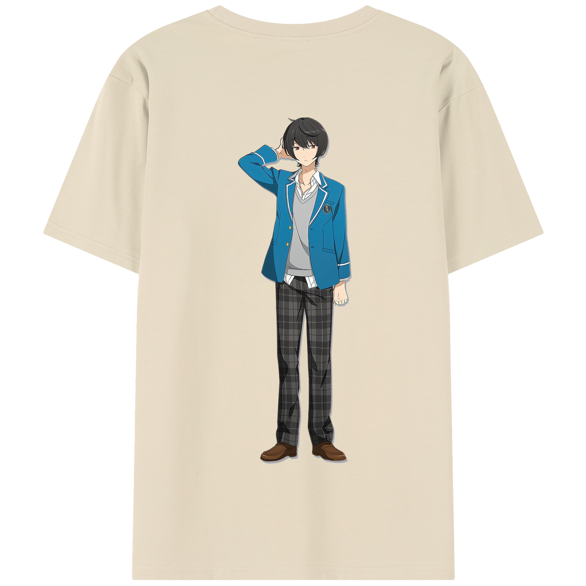 （画像用） あんさんぶるスターズ! Ensemble Stars 綿100％半袖Tシャツ（背面プリント）