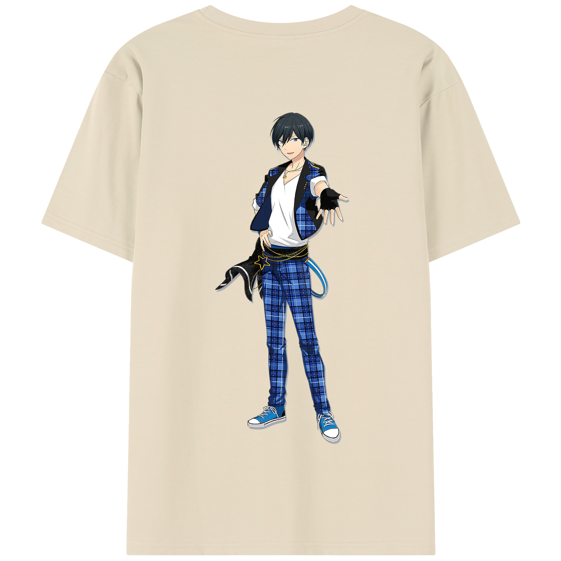 （画像用） あんさんぶるスターズ! Ensemble Stars 綿100％半袖Tシャツ（背面プリント）
