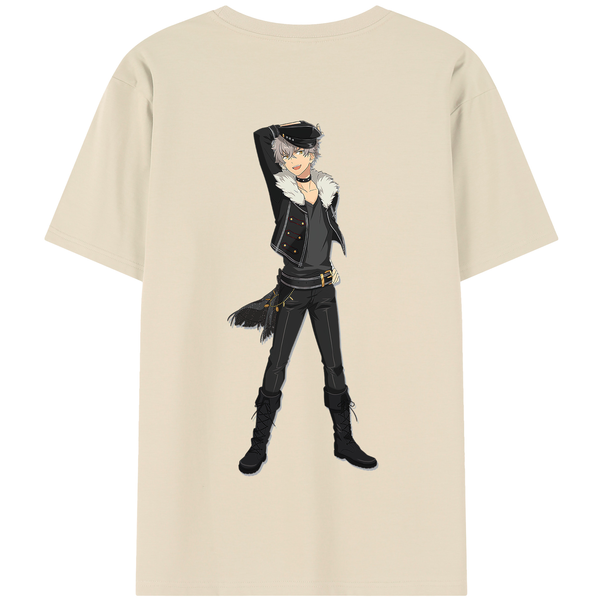 （画像用） あんさんぶるスターズ! Ensemble Stars 綿100％半袖Tシャツ（背面プリント）