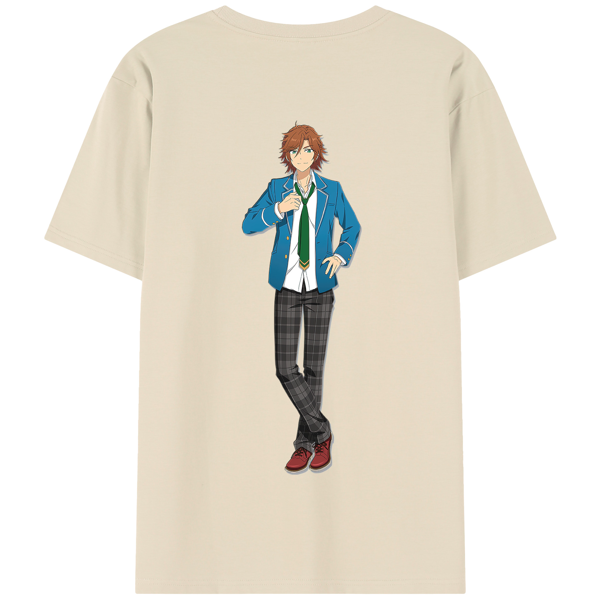 （画像用） あんさんぶるスターズ! Ensemble Stars 綿100％半袖Tシャツ（背面プリント）