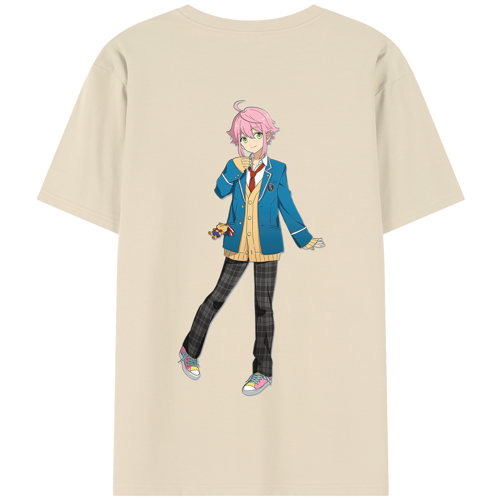 （画像用） あんさんぶるスターズ! Ensemble Stars 綿100％半袖Tシャツ（背面プリント）