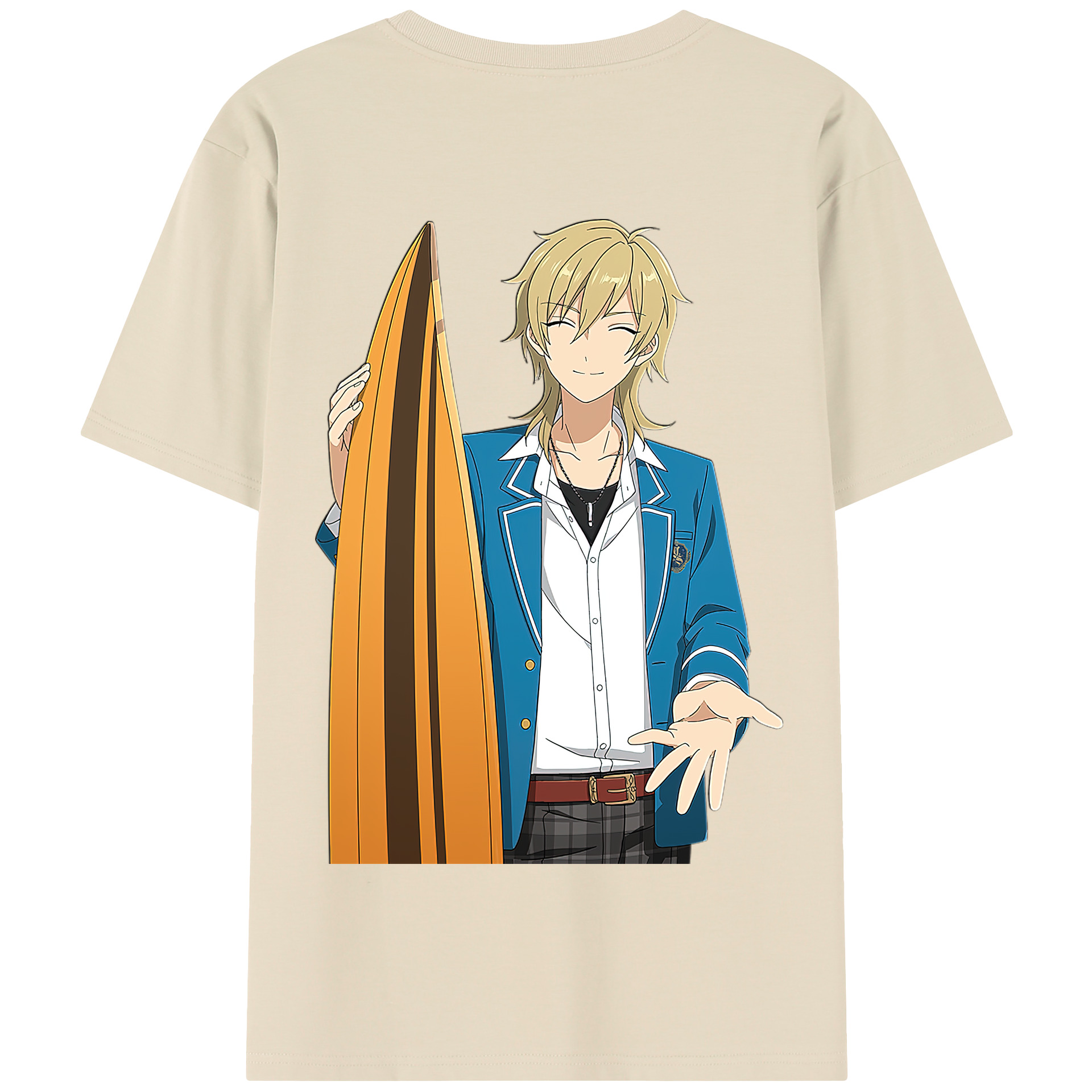 （画像用） あんさんぶるスターズ! Ensemble Stars 綿100％半袖Tシャツ（背面プリント）