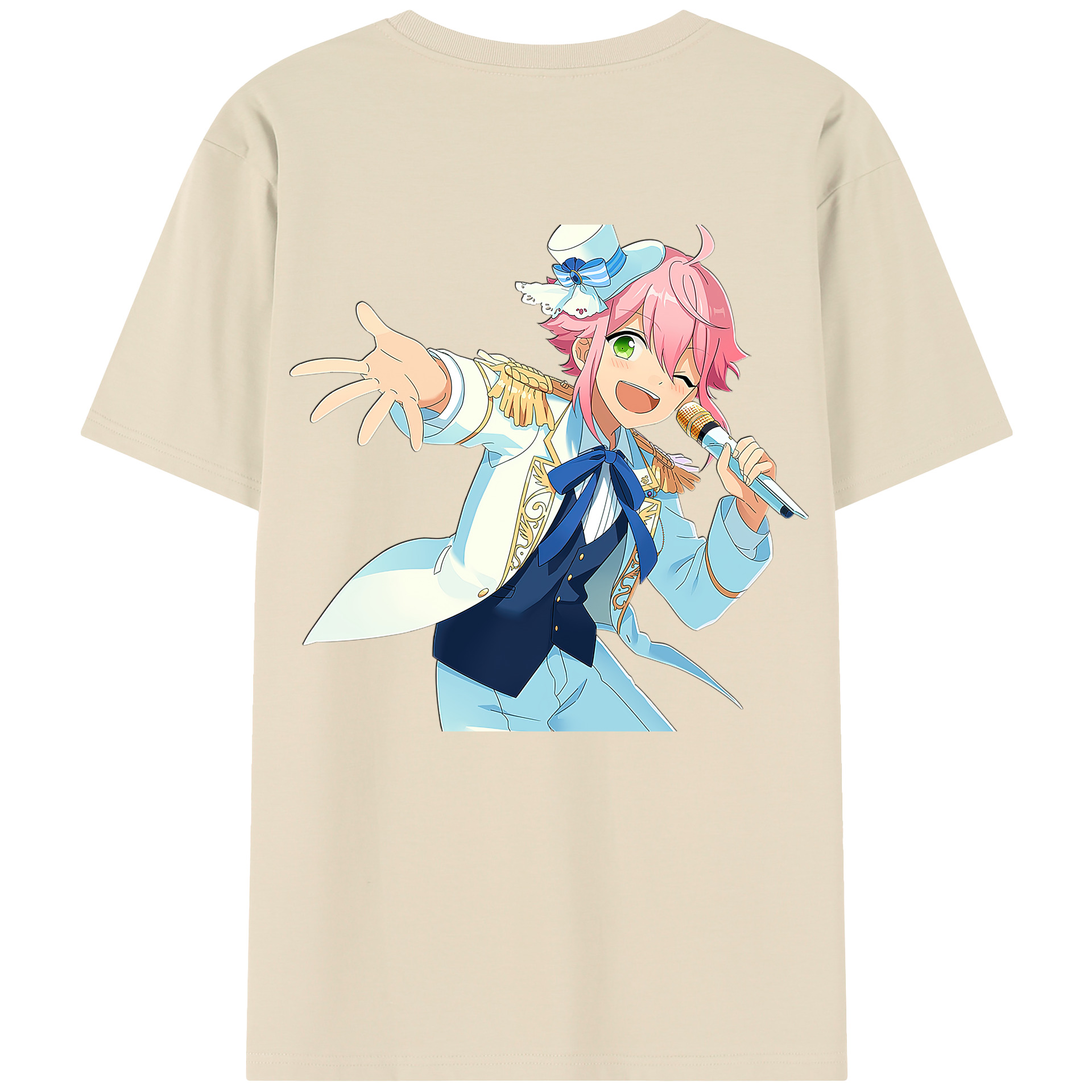 （画像用） あんさんぶるスターズ! Ensemble Stars 綿100％半袖Tシャツ（背面プリント）