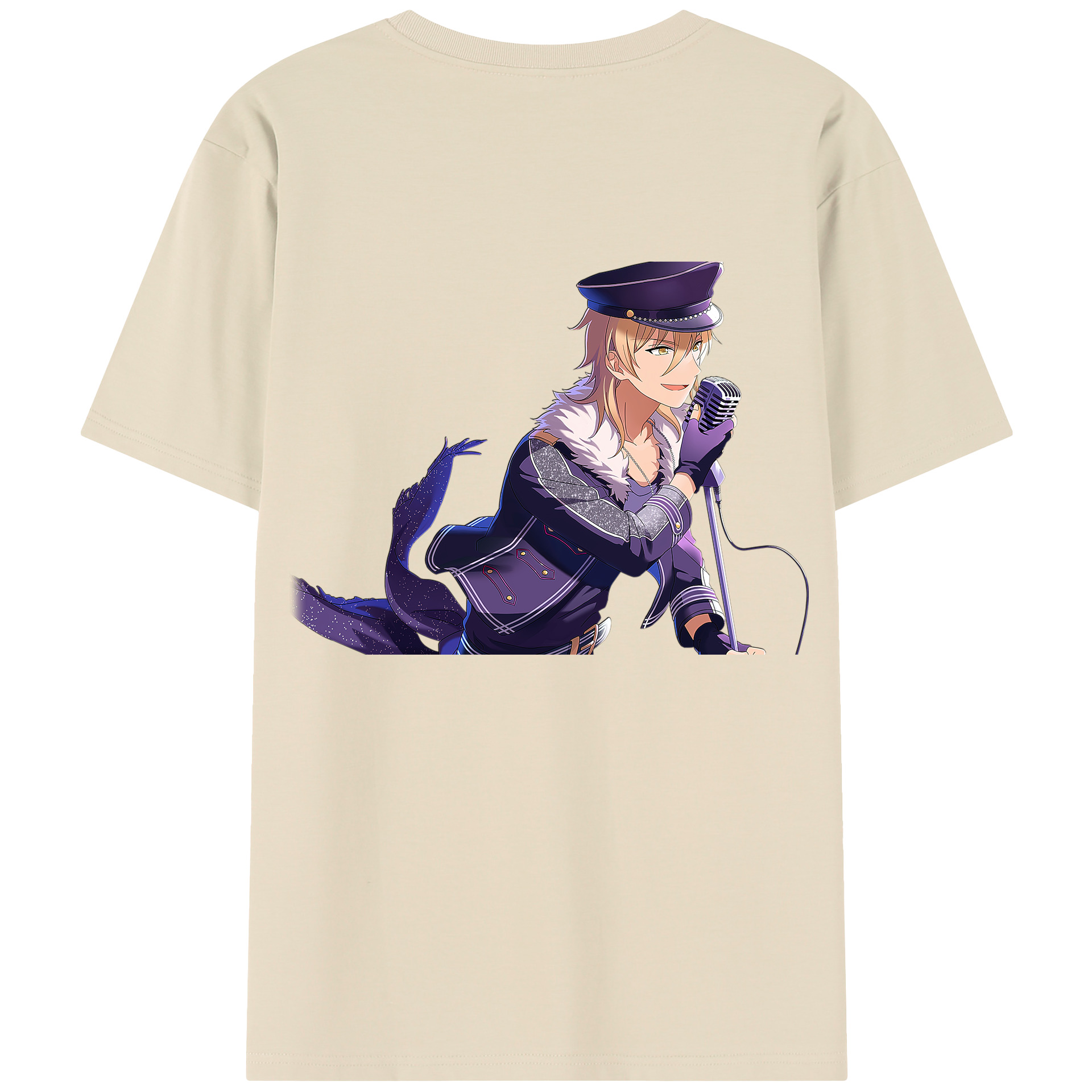 （画像用） あんさんぶるスターズ! Ensemble Stars 綿100％半袖Tシャツ（背面プリント）