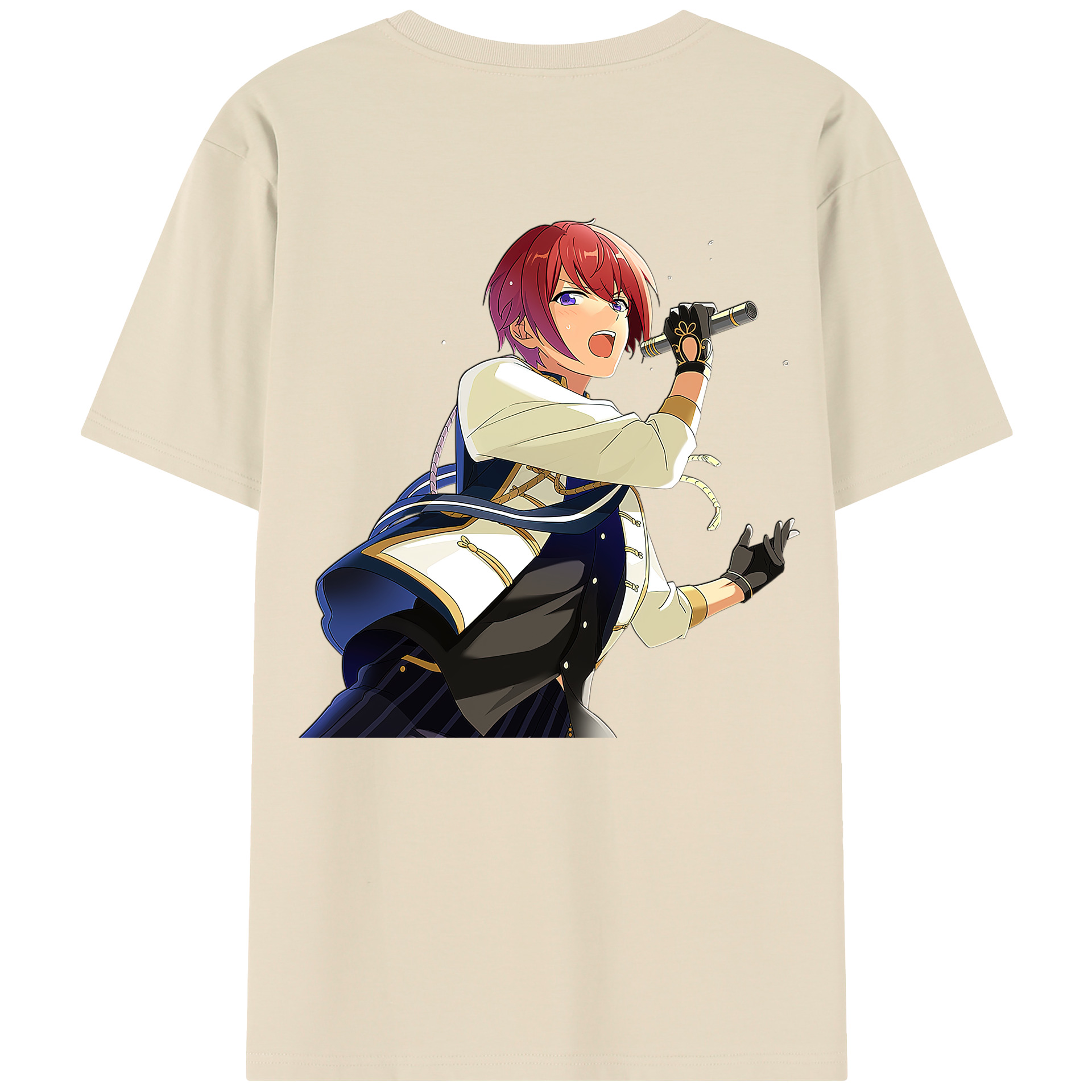 （画像用） あんさんぶるスターズ! Ensemble Stars 綿100％半袖Tシャツ（背面プリント）