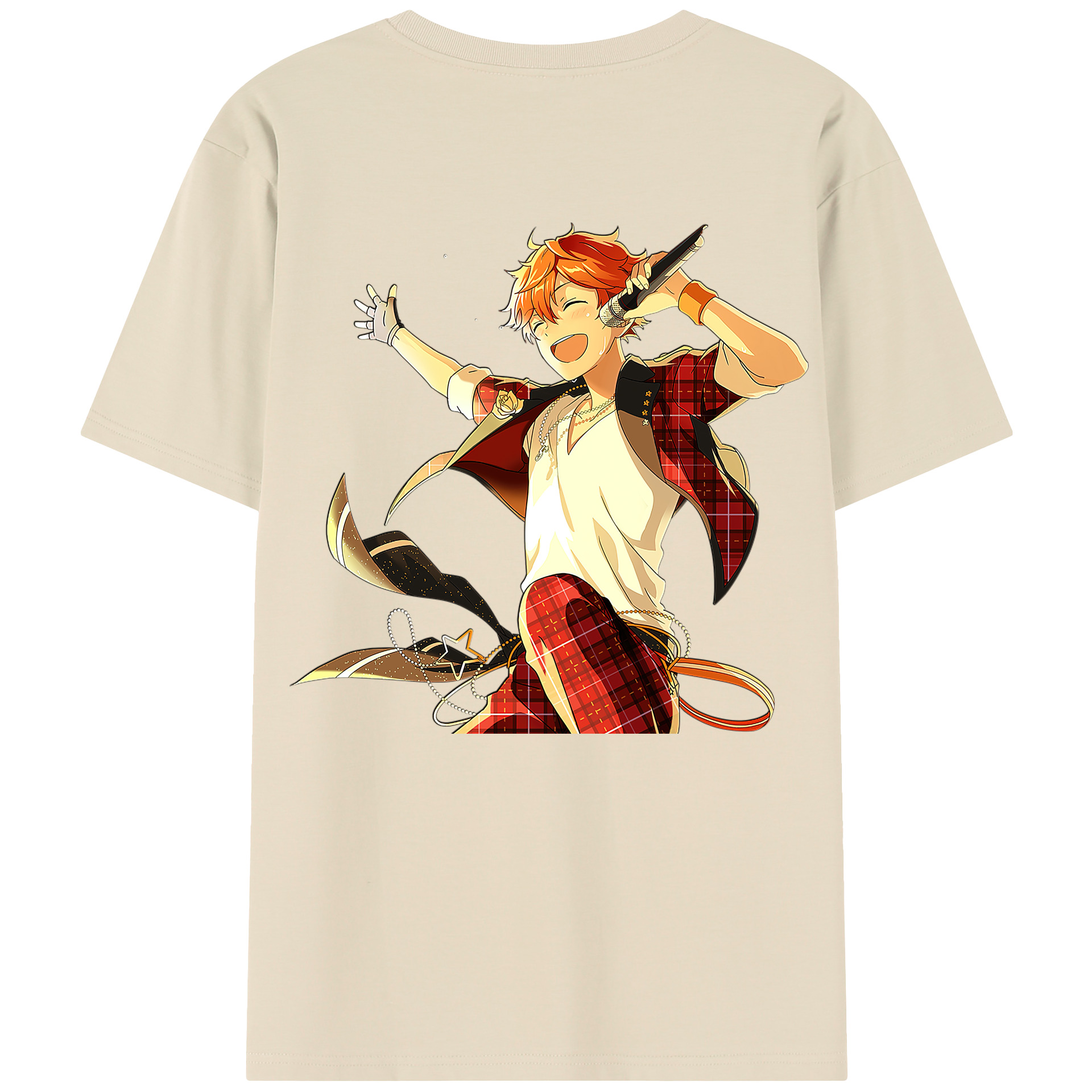 （画像用） あんさんぶるスターズ! Ensemble Stars 綿100％半袖Tシャツ（背面プリント）
