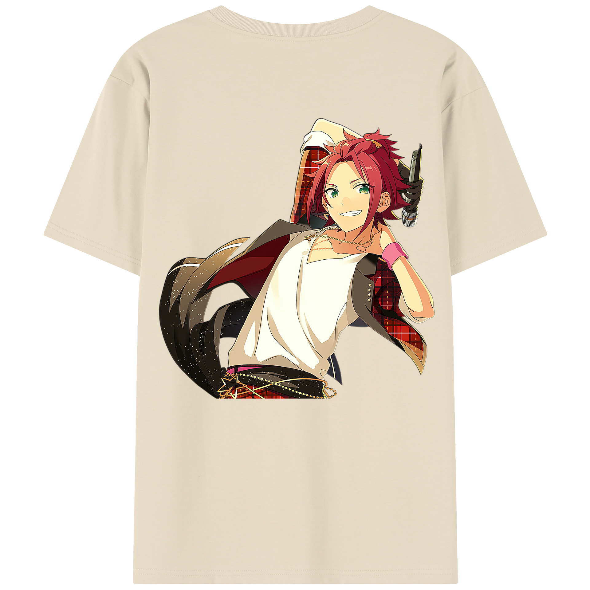 （画像用） あんさんぶるスターズ! Ensemble Stars 綿100％半袖Tシャツ（背面プリント）
