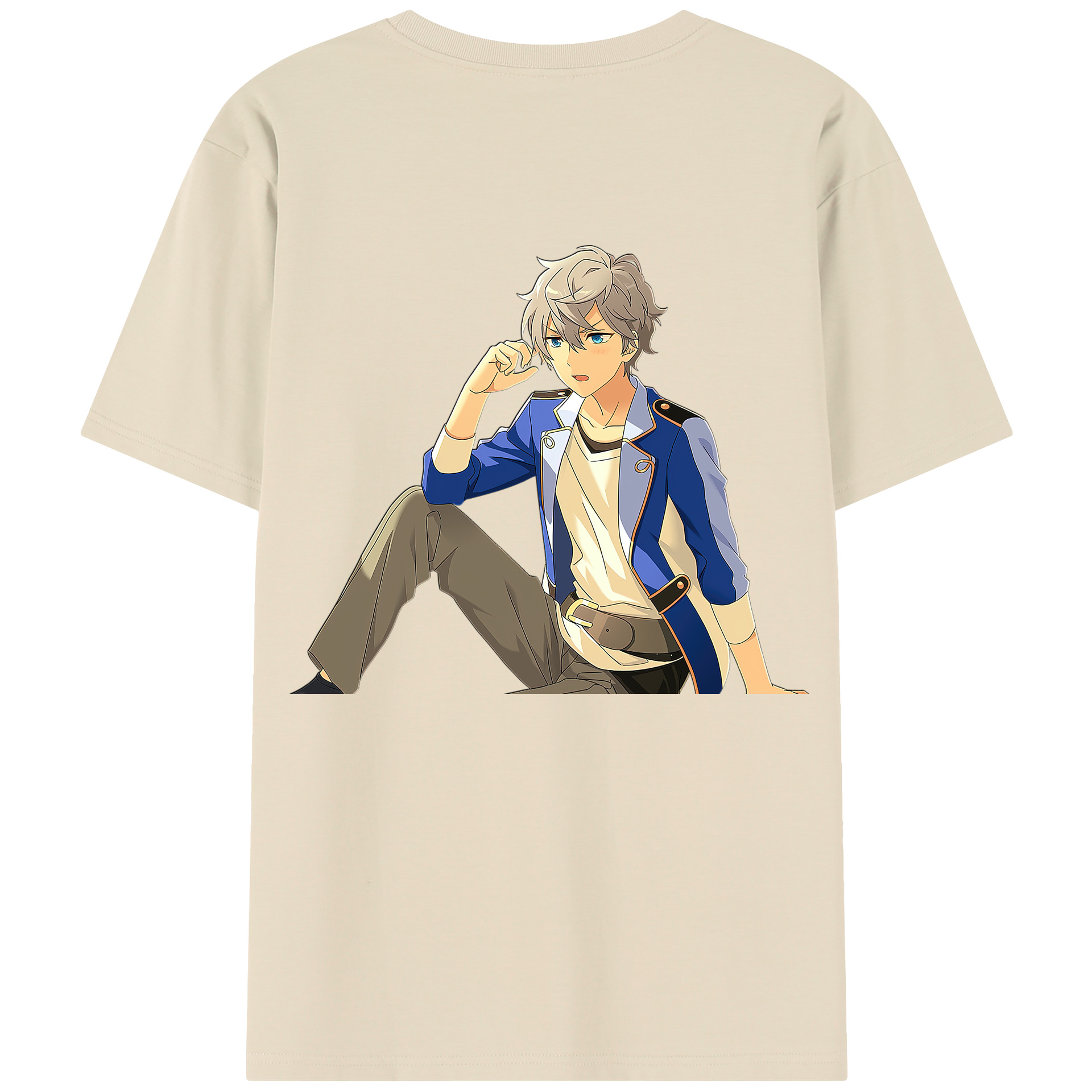 （画像用） あんさんぶるスターズ! Ensemble Stars 綿100％半袖Tシャツ（背面プリント）