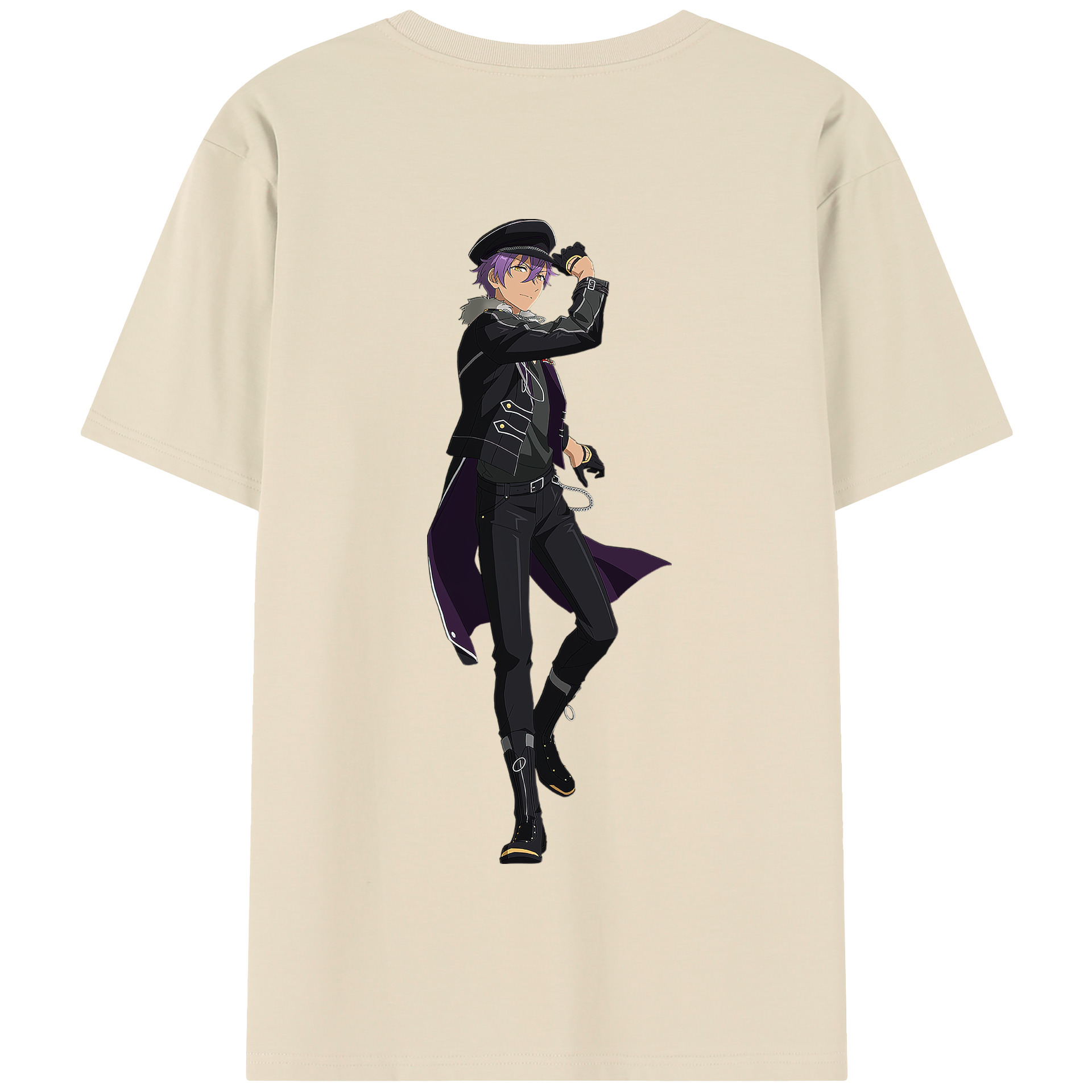 （画像用） あんさんぶるスターズ! Ensemble Stars 綿100％半袖Tシャツ（背面プリント）