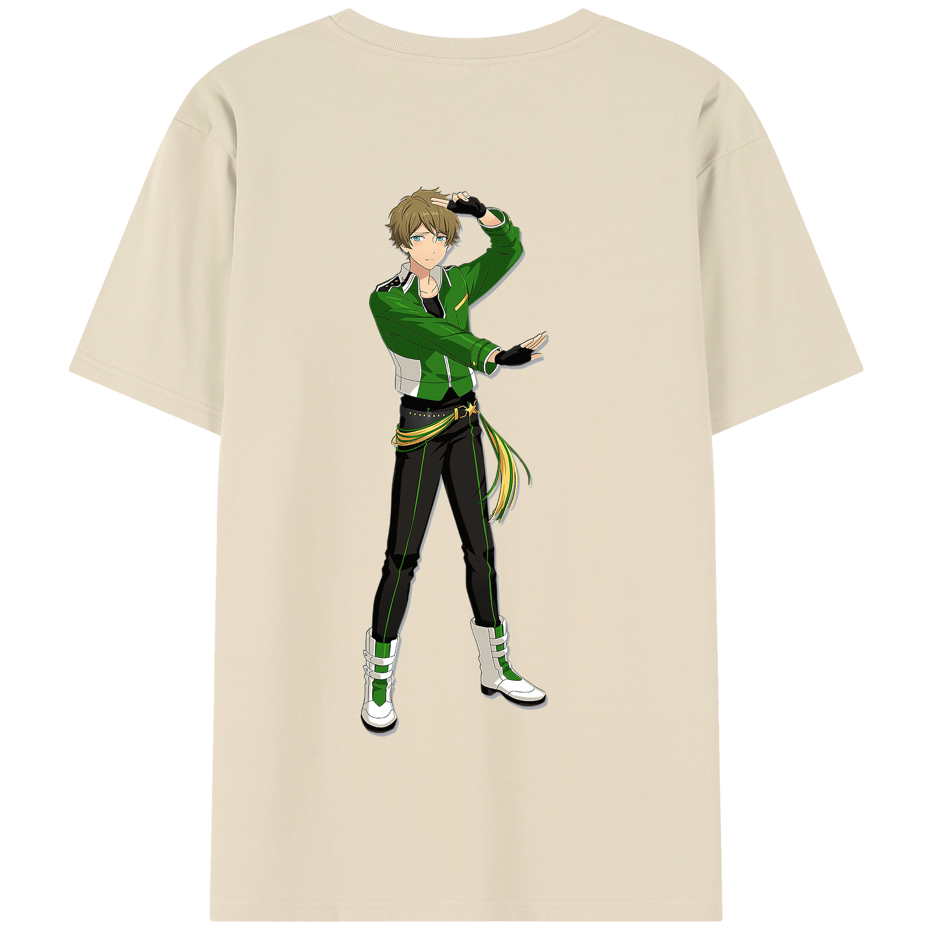 （画像用） あんさんぶるスターズ! Ensemble Stars 綿100％半袖Tシャツ（背面プリント）