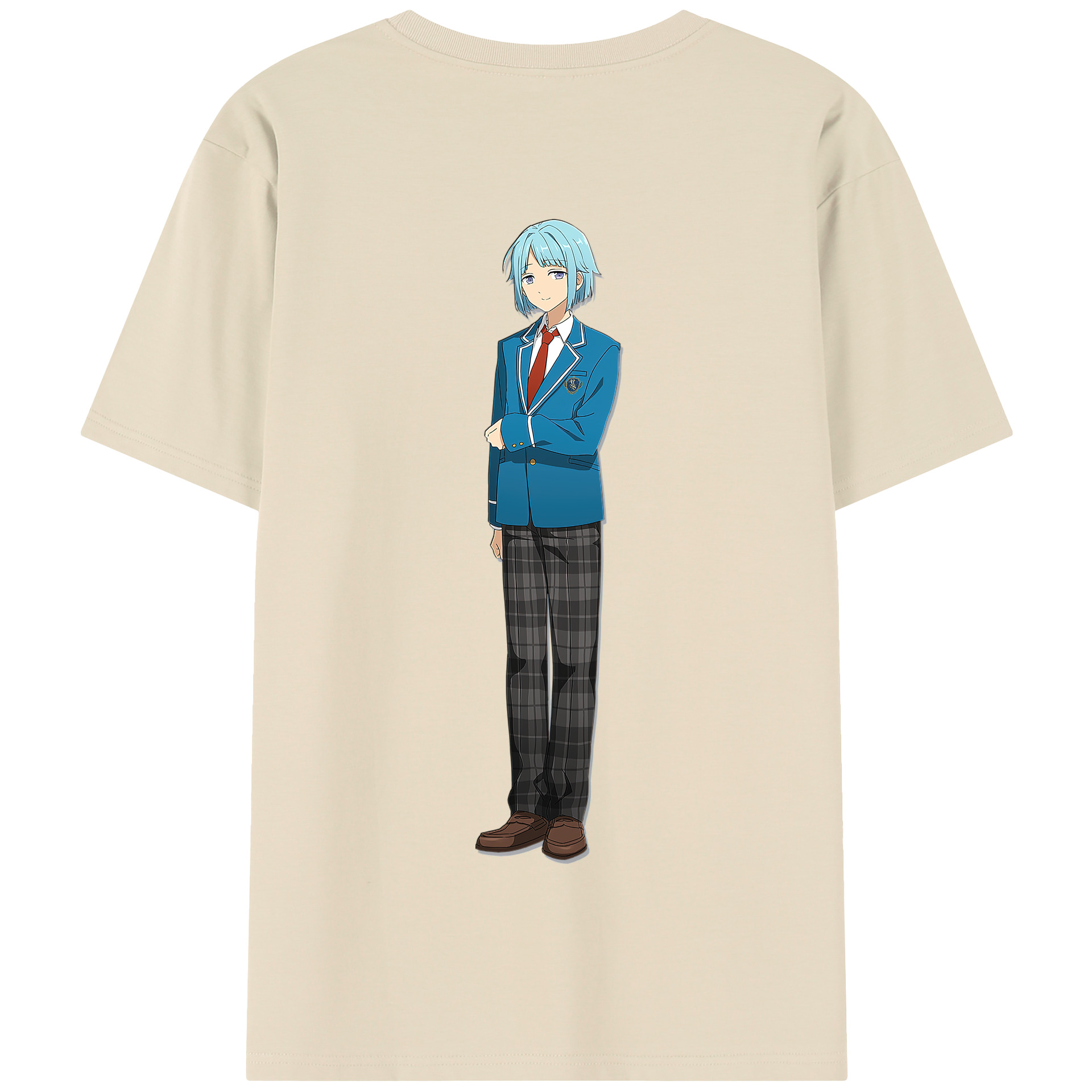 （画像用） あんさんぶるスターズ! Ensemble Stars 綿100％半袖Tシャツ（背面プリント）