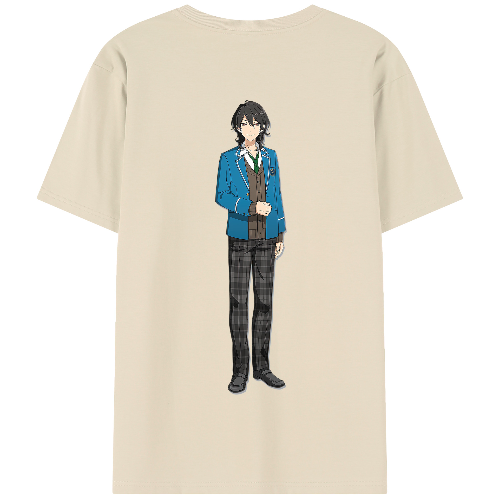（画像用） あんさんぶるスターズ! Ensemble Stars 綿100％半袖Tシャツ（背面プリント）