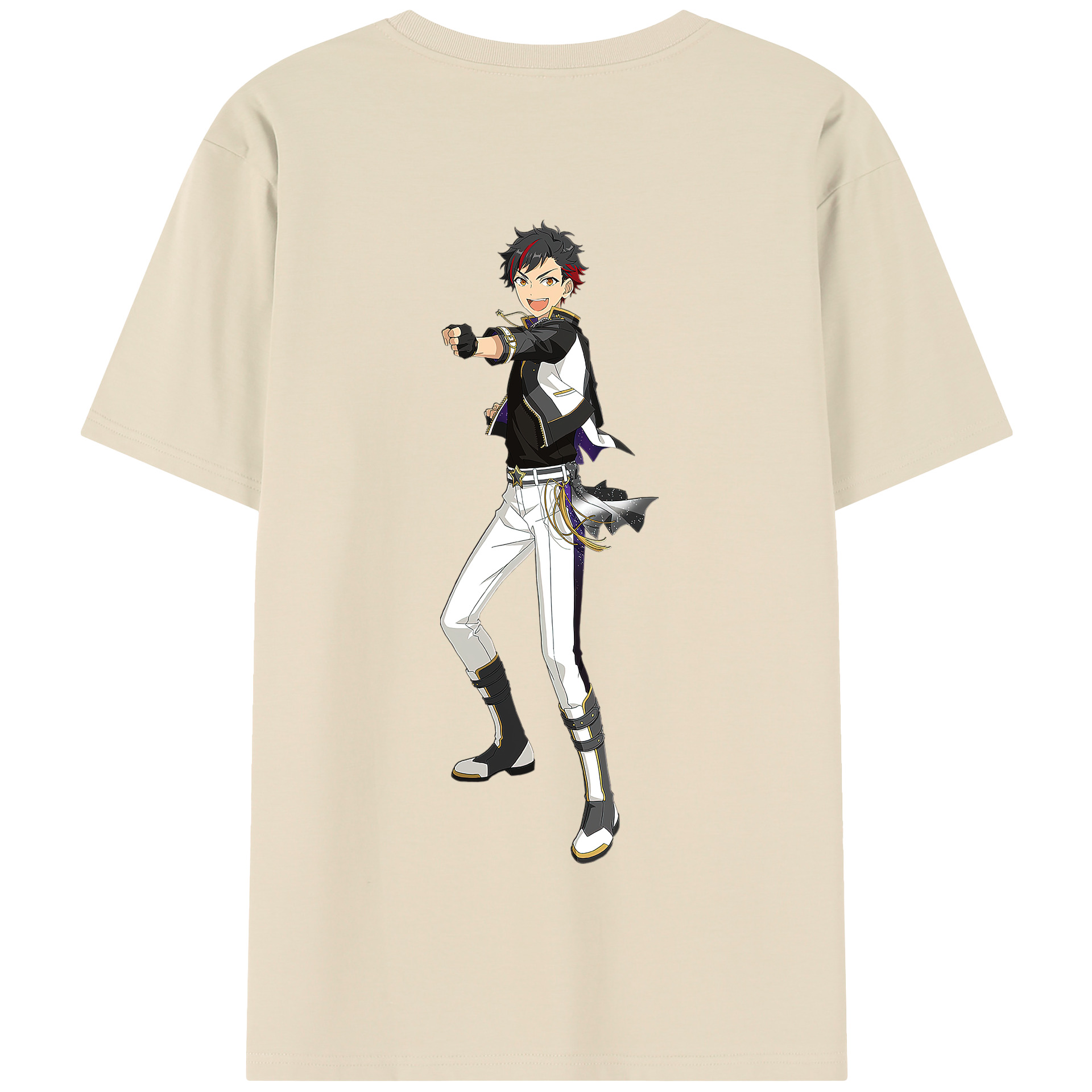 （画像用） あんさんぶるスターズ! Ensemble Stars 綿100％半袖Tシャツ（背面プリント）