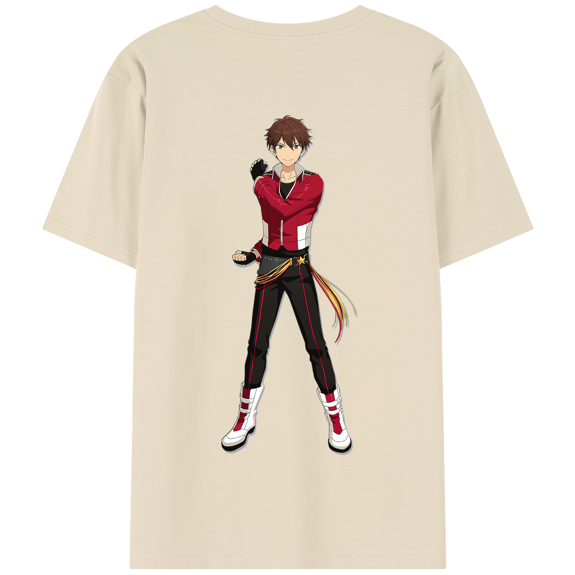 （画像用） あんさんぶるスターズ! Ensemble Stars 綿100％半袖Tシャツ（背面プリント）
