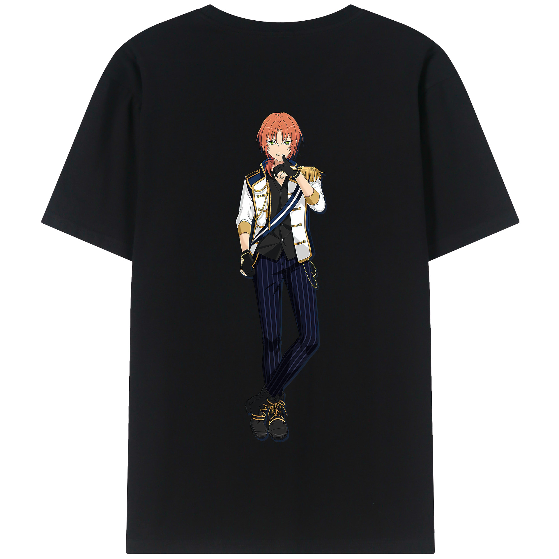 （画像用） あんさんぶるスターズ! Ensemble Stars 綿100％半袖Tシャツ（背面プリント）