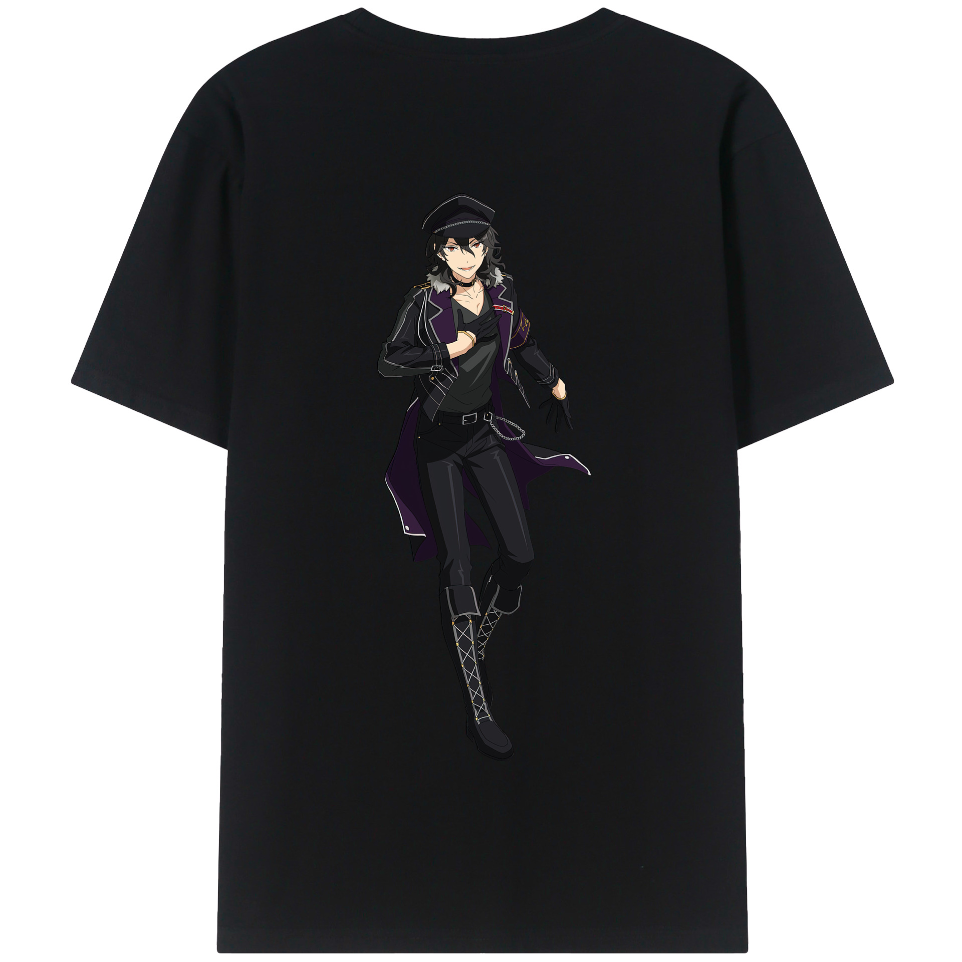 （画像用） あんさんぶるスターズ! Ensemble Stars 綿100％半袖Tシャツ（背面プリント）