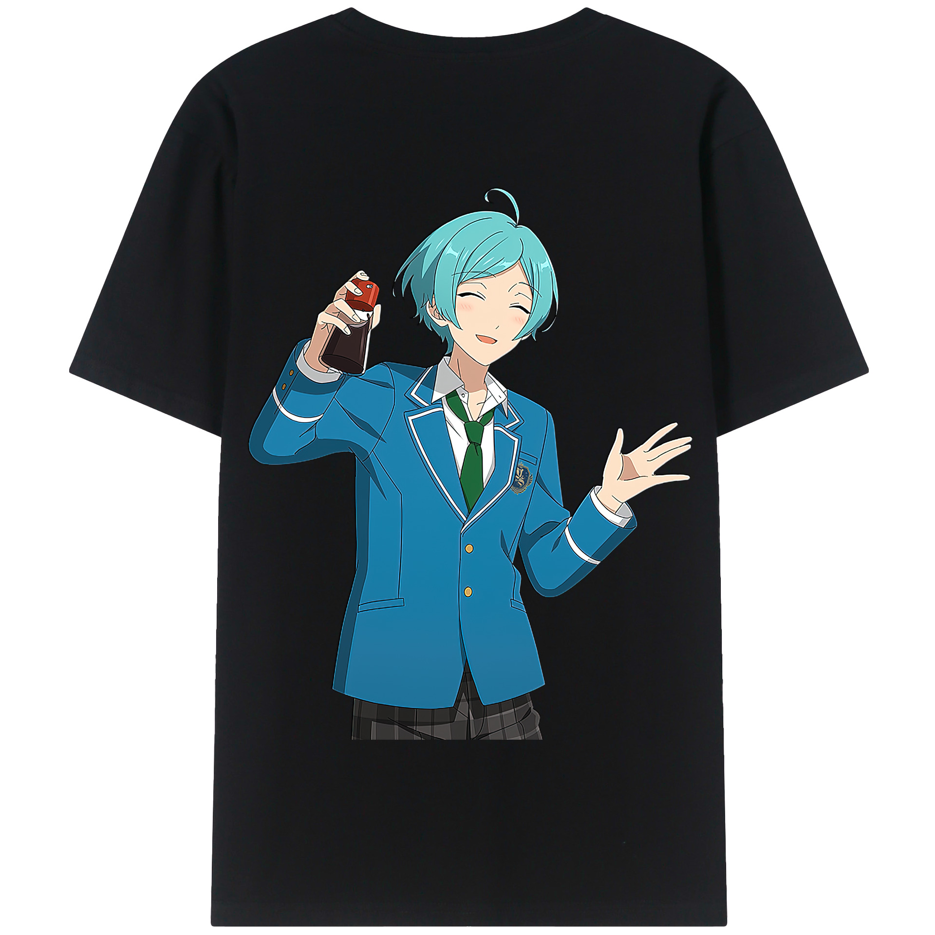 （画像用） あんさんぶるスターズ! Ensemble Stars 綿100％半袖Tシャツ（背面プリント）