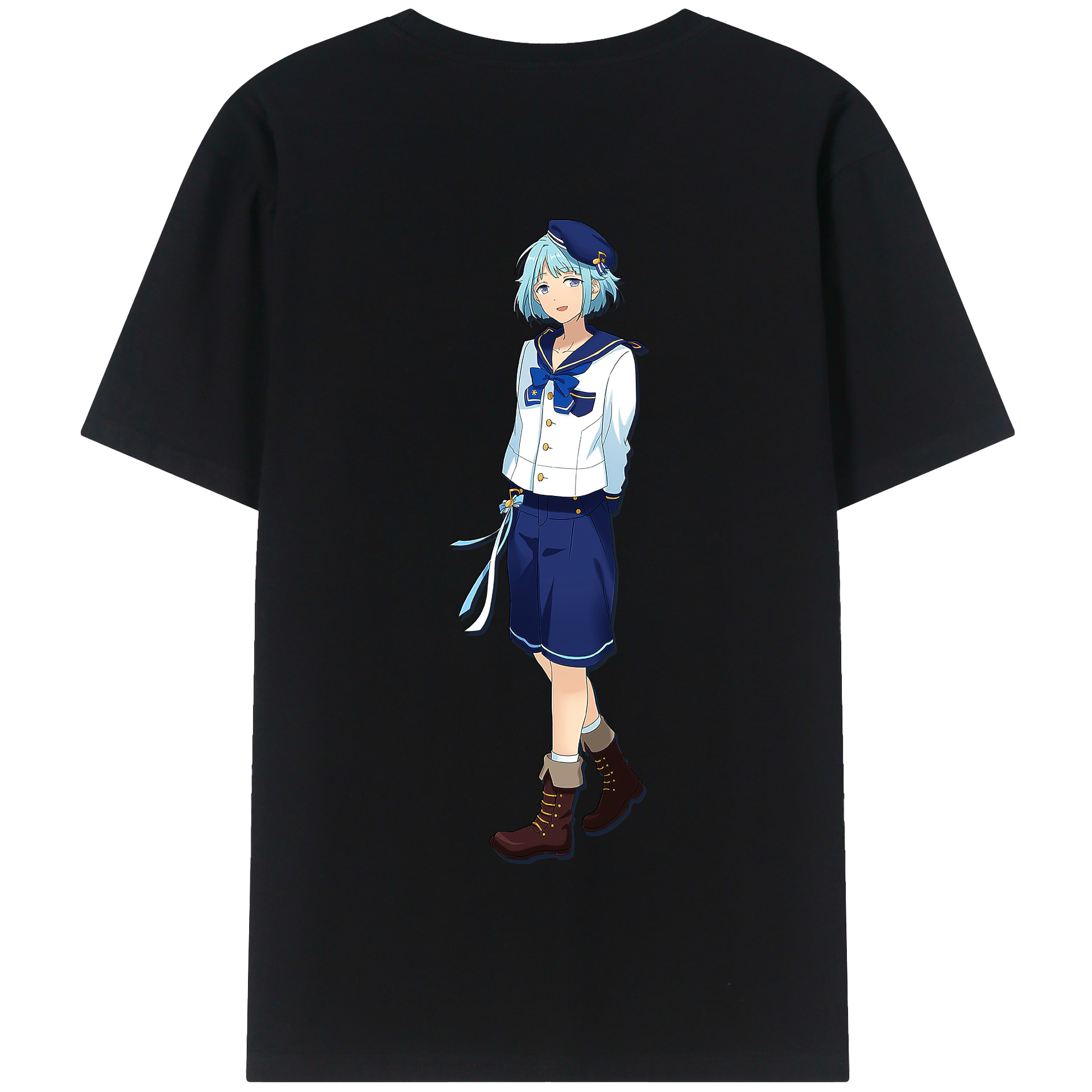 （画像用） あんさんぶるスターズ! Ensemble Stars 綿100％半袖Tシャツ（背面プリント）