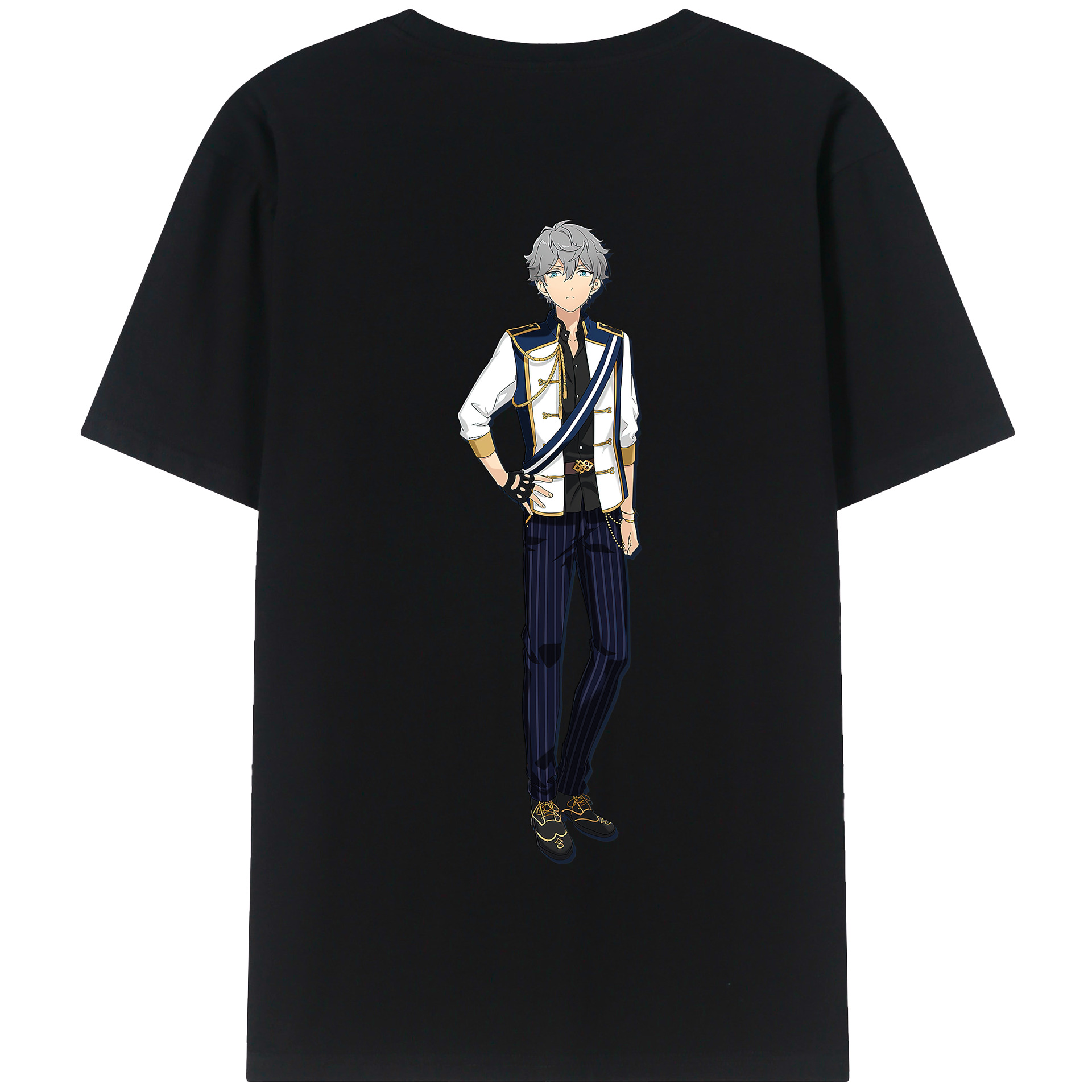 （画像用） あんさんぶるスターズ! Ensemble Stars 綿100％半袖Tシャツ（背面プリント）