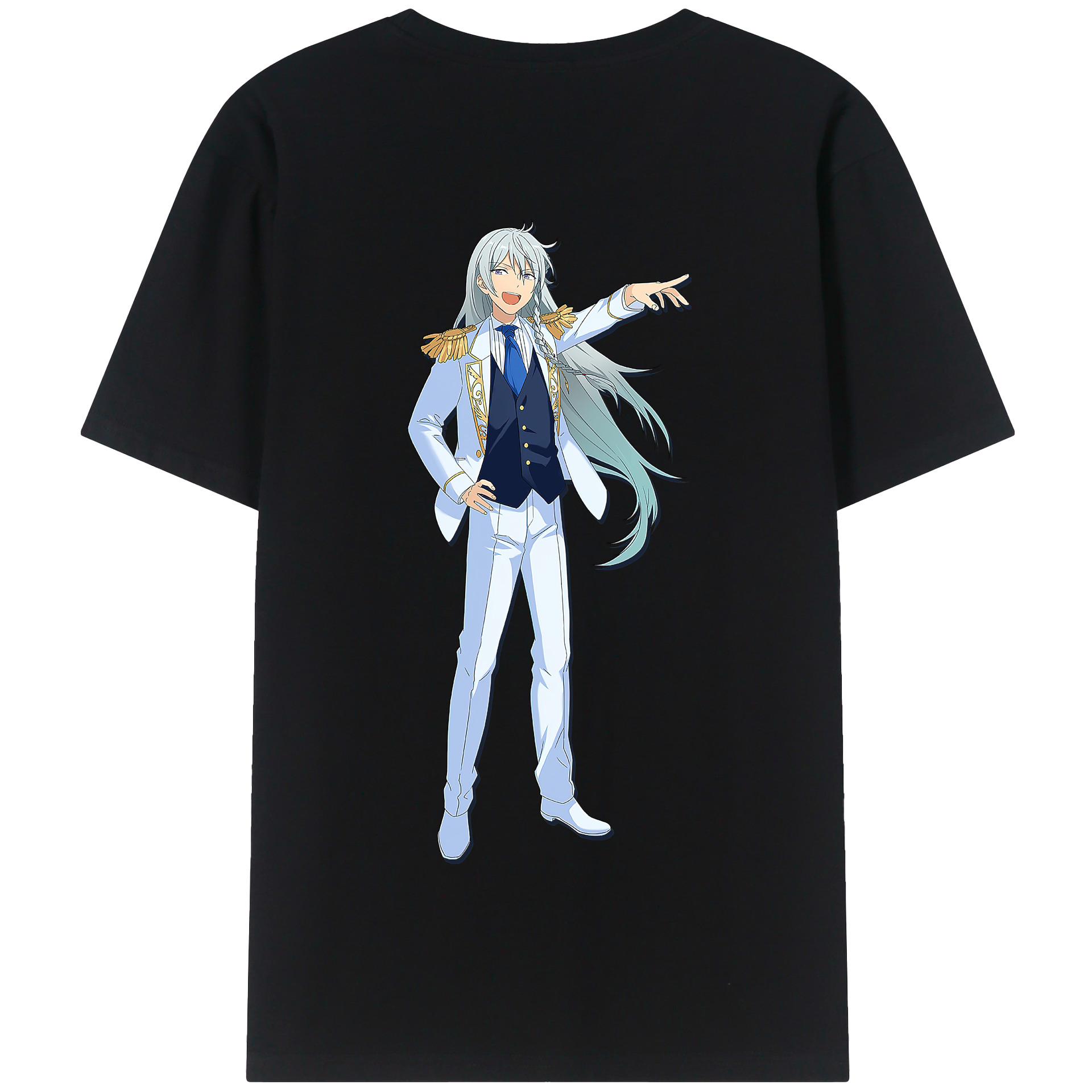 （画像用） あんさんぶるスターズ! Ensemble Stars 綿100％半袖Tシャツ（背面プリント）