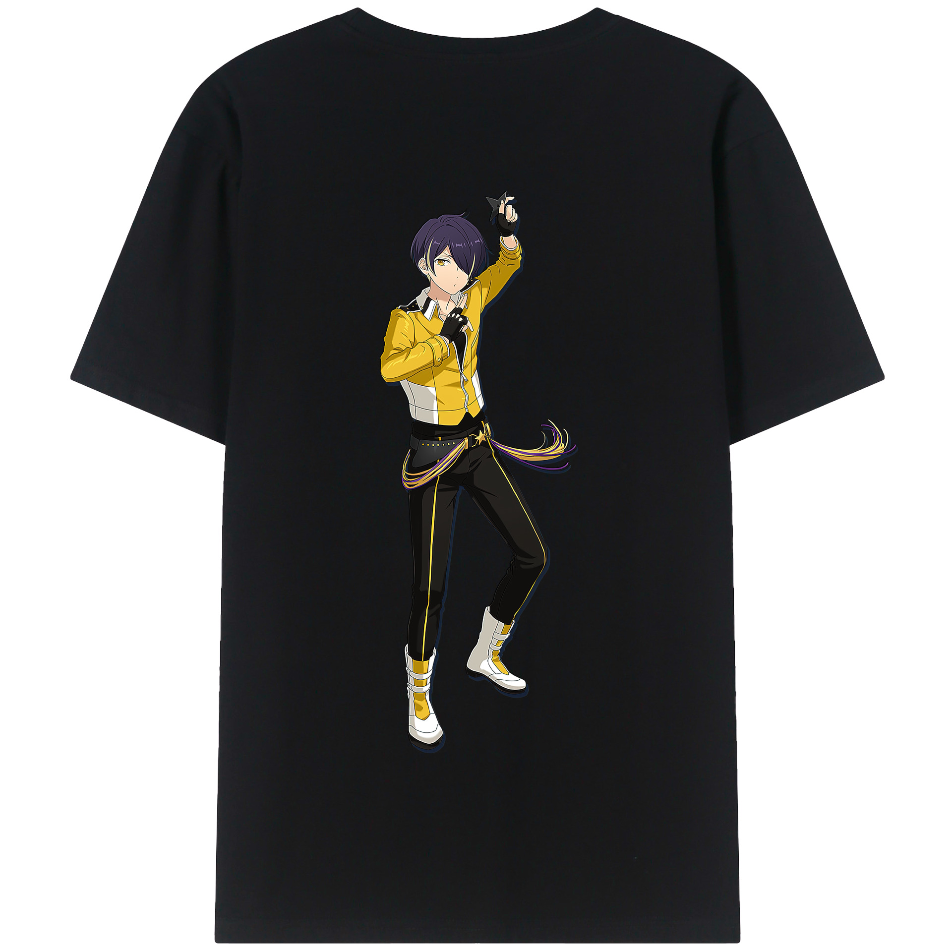 （画像用） あんさんぶるスターズ! Ensemble Stars 綿100％半袖Tシャツ（背面プリント）