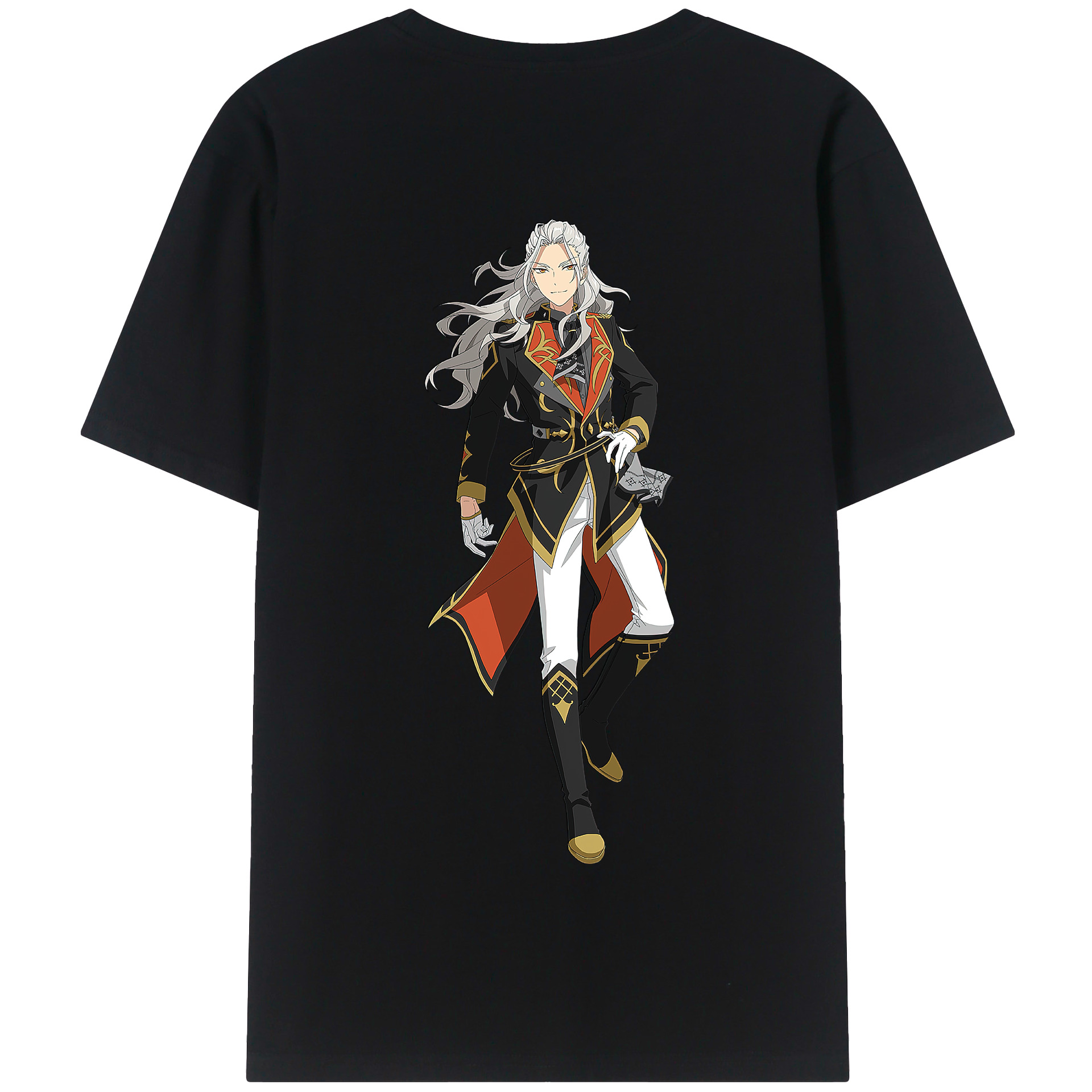 （画像用） あんさんぶるスターズ! Ensemble Stars 綿100％半袖Tシャツ（背面プリント）