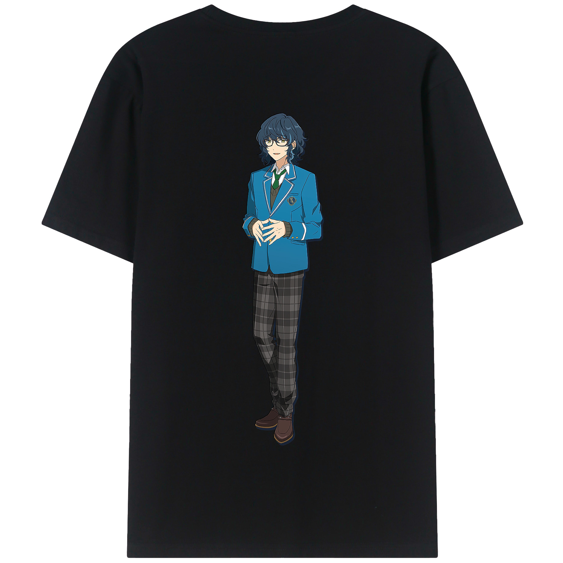 （画像用） あんさんぶるスターズ! Ensemble Stars 綿100％半袖Tシャツ（背面プリント）