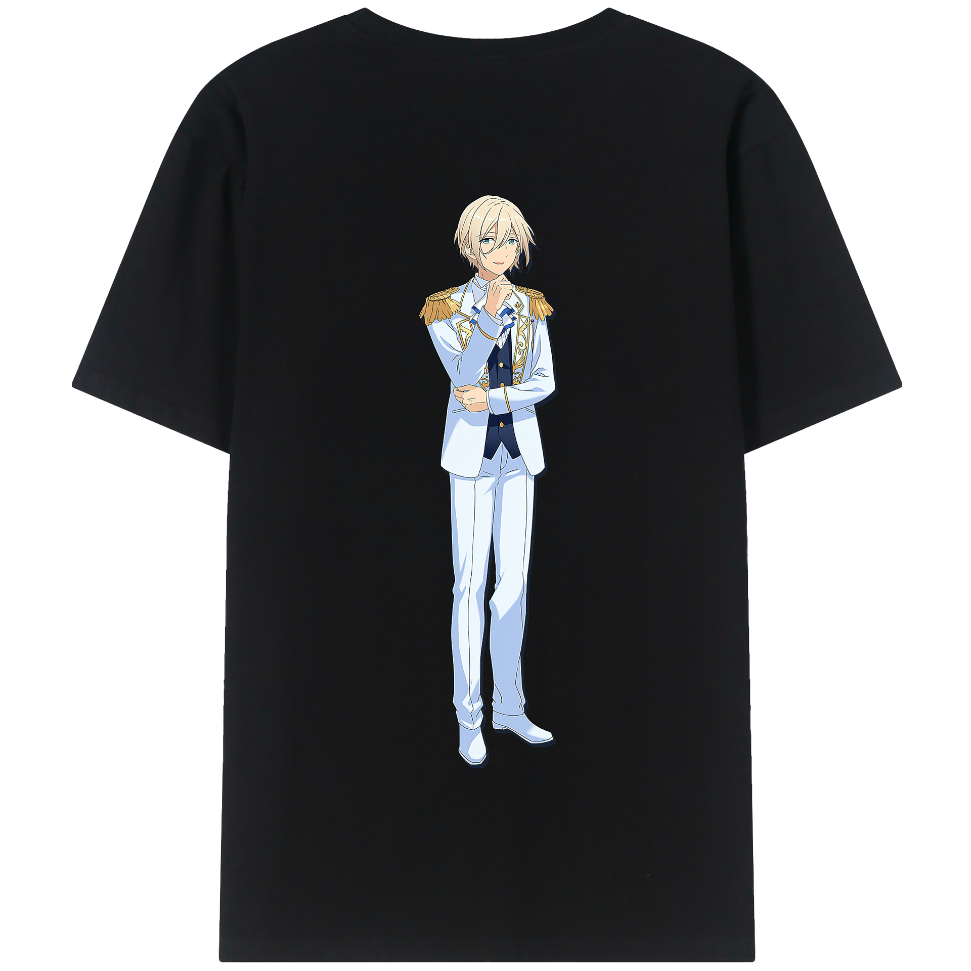（画像用） あんさんぶるスターズ! Ensemble Stars 綿100％半袖Tシャツ（背面プリント）