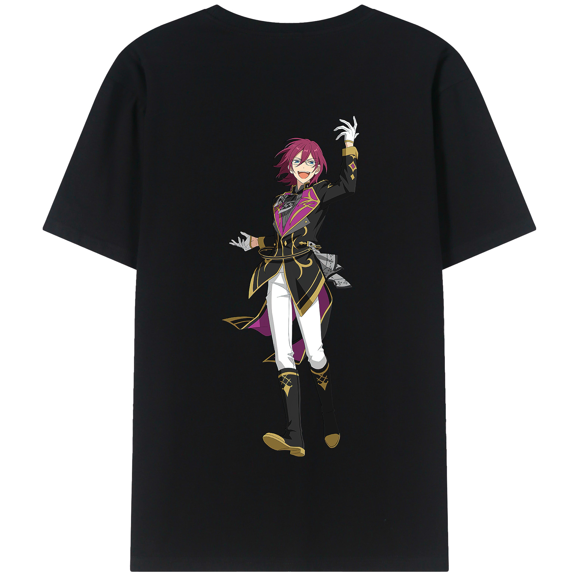 （画像用） あんさんぶるスターズ! Ensemble Stars 綿100％半袖Tシャツ（背面プリント）