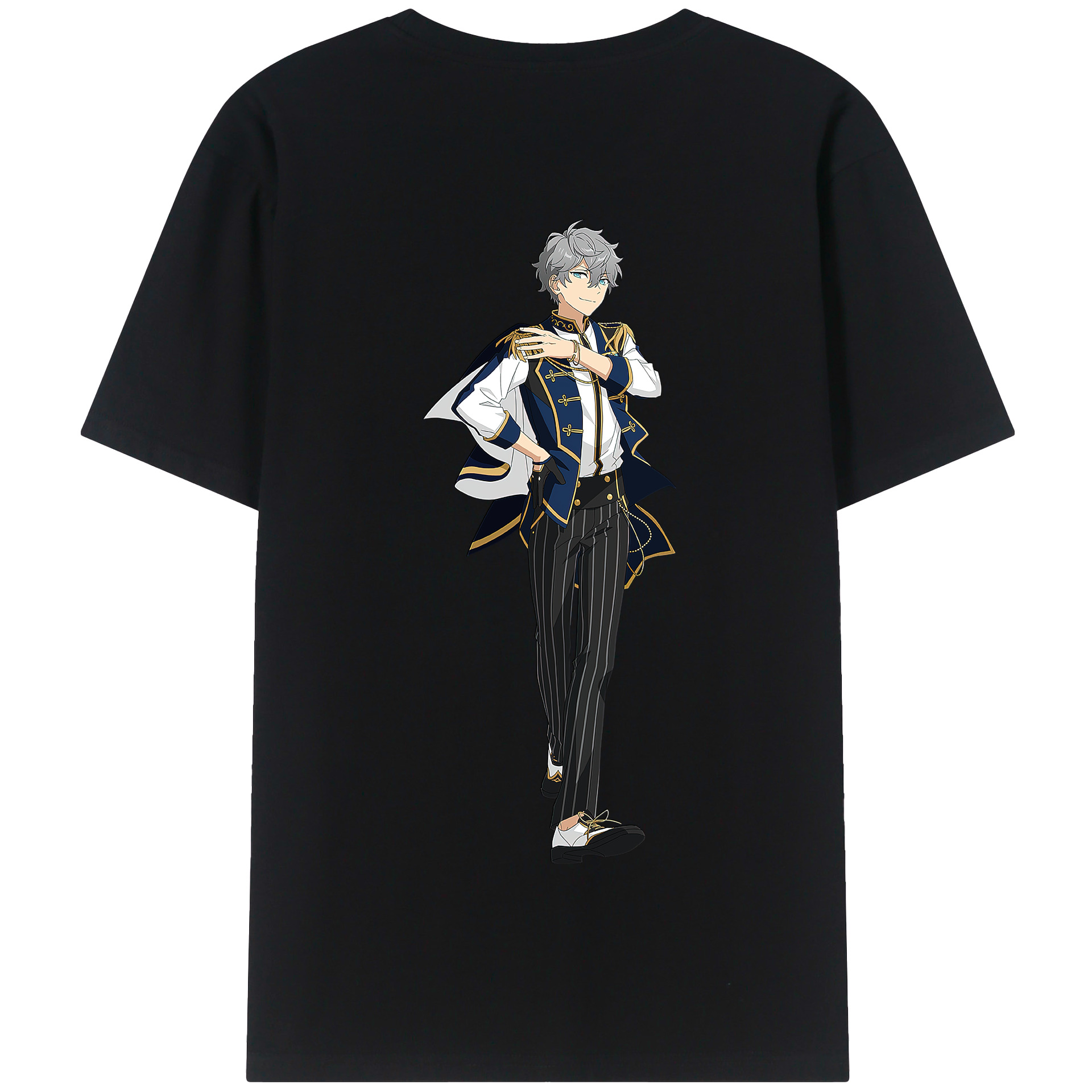 （画像用） あんさんぶるスターズ! Ensemble Stars 綿100％半袖Tシャツ（背面プリント）