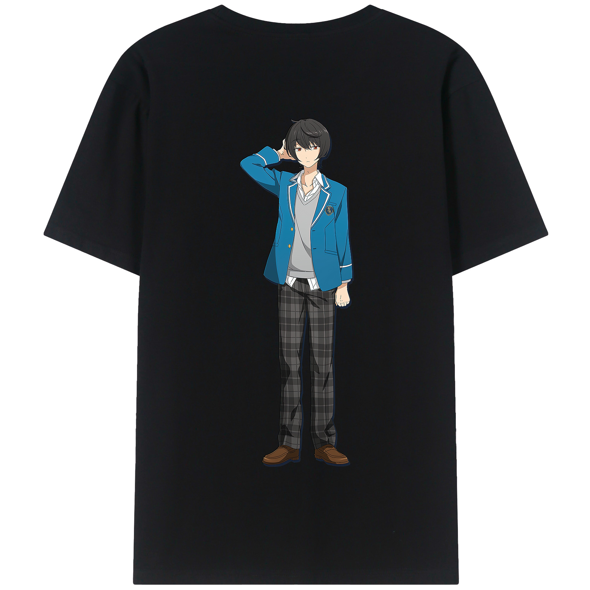 （画像用） あんさんぶるスターズ! Ensemble Stars 綿100％半袖Tシャツ（背面プリント）