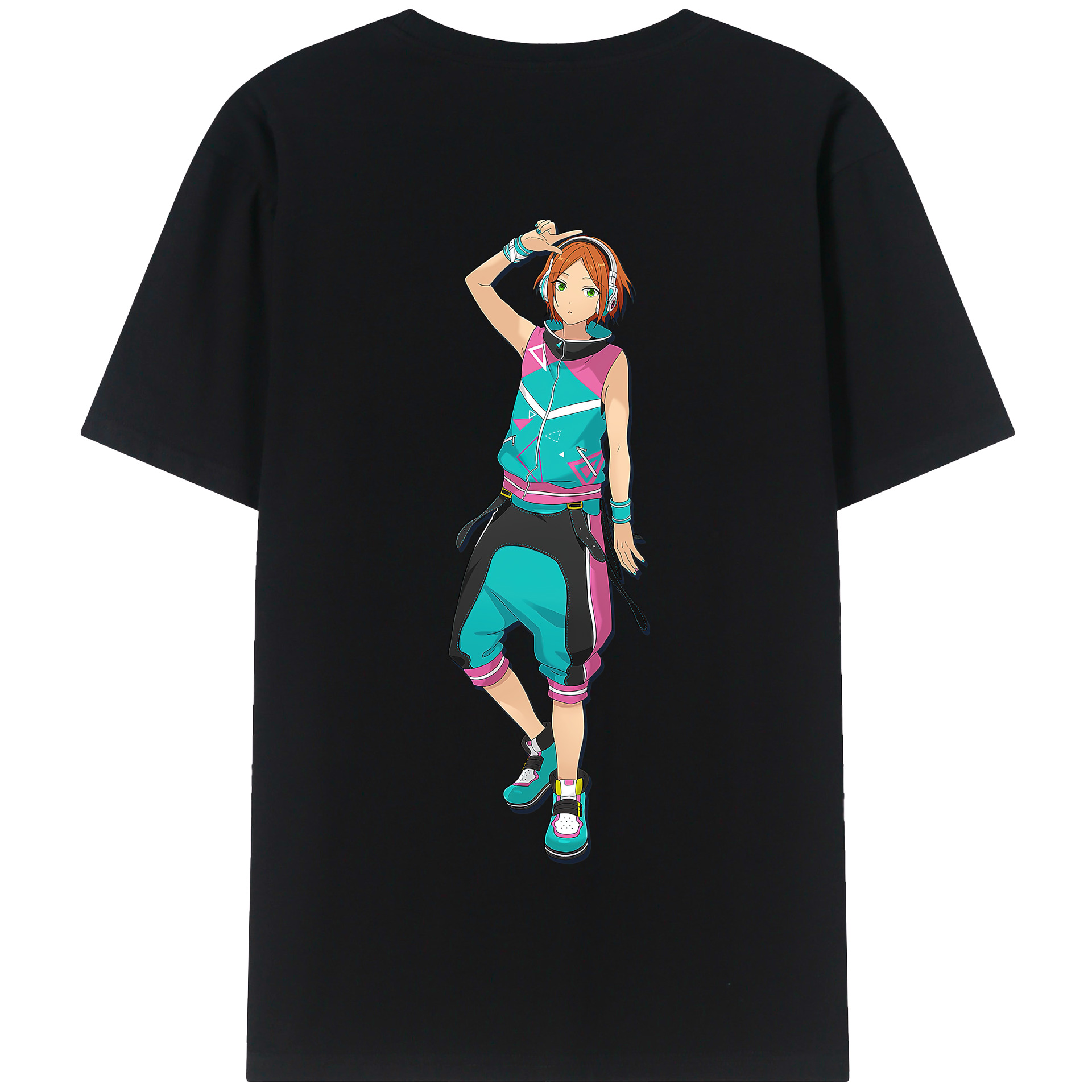 （画像用） あんさんぶるスターズ! Ensemble Stars 綿100％半袖Tシャツ（背面プリント）