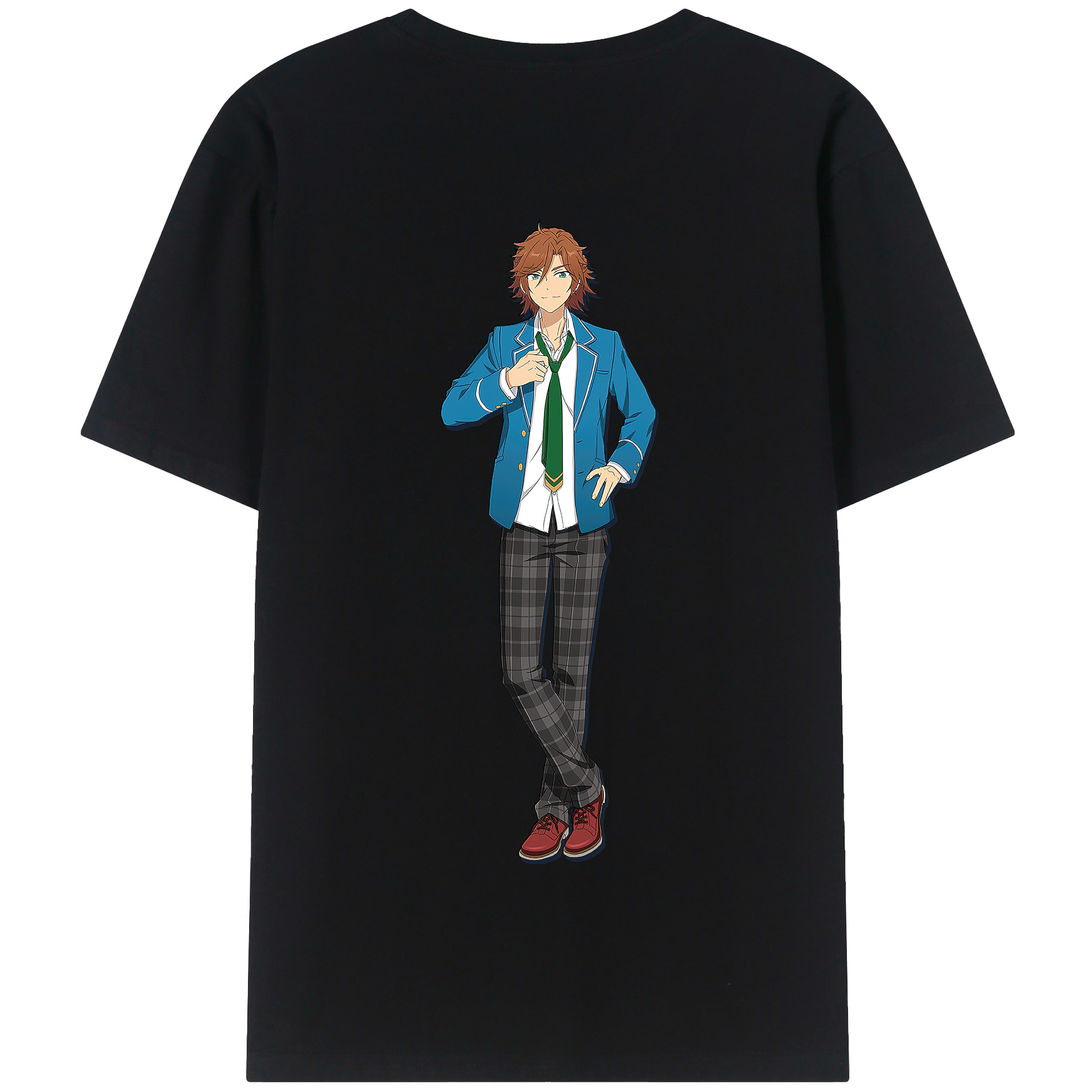 （画像用） あんさんぶるスターズ! Ensemble Stars 綿100％半袖Tシャツ（背面プリント）