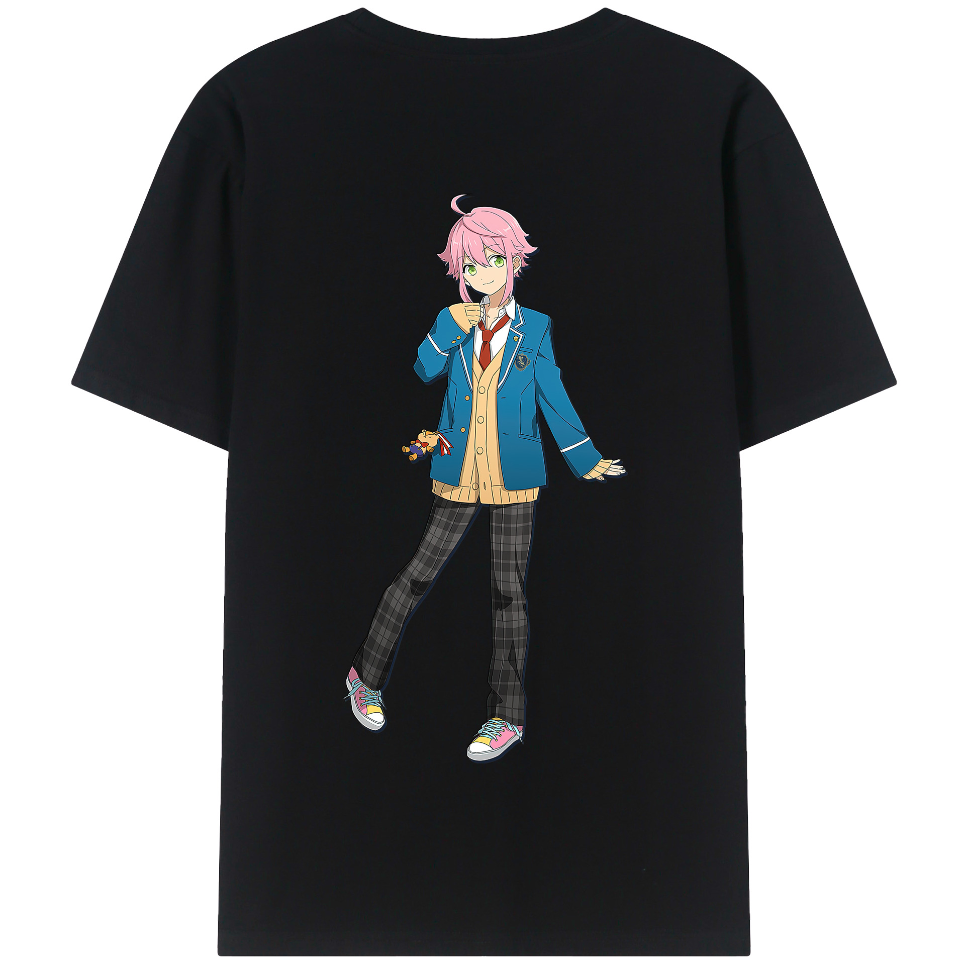 （画像用） あんさんぶるスターズ! Ensemble Stars 綿100％半袖Tシャツ（背面プリント）