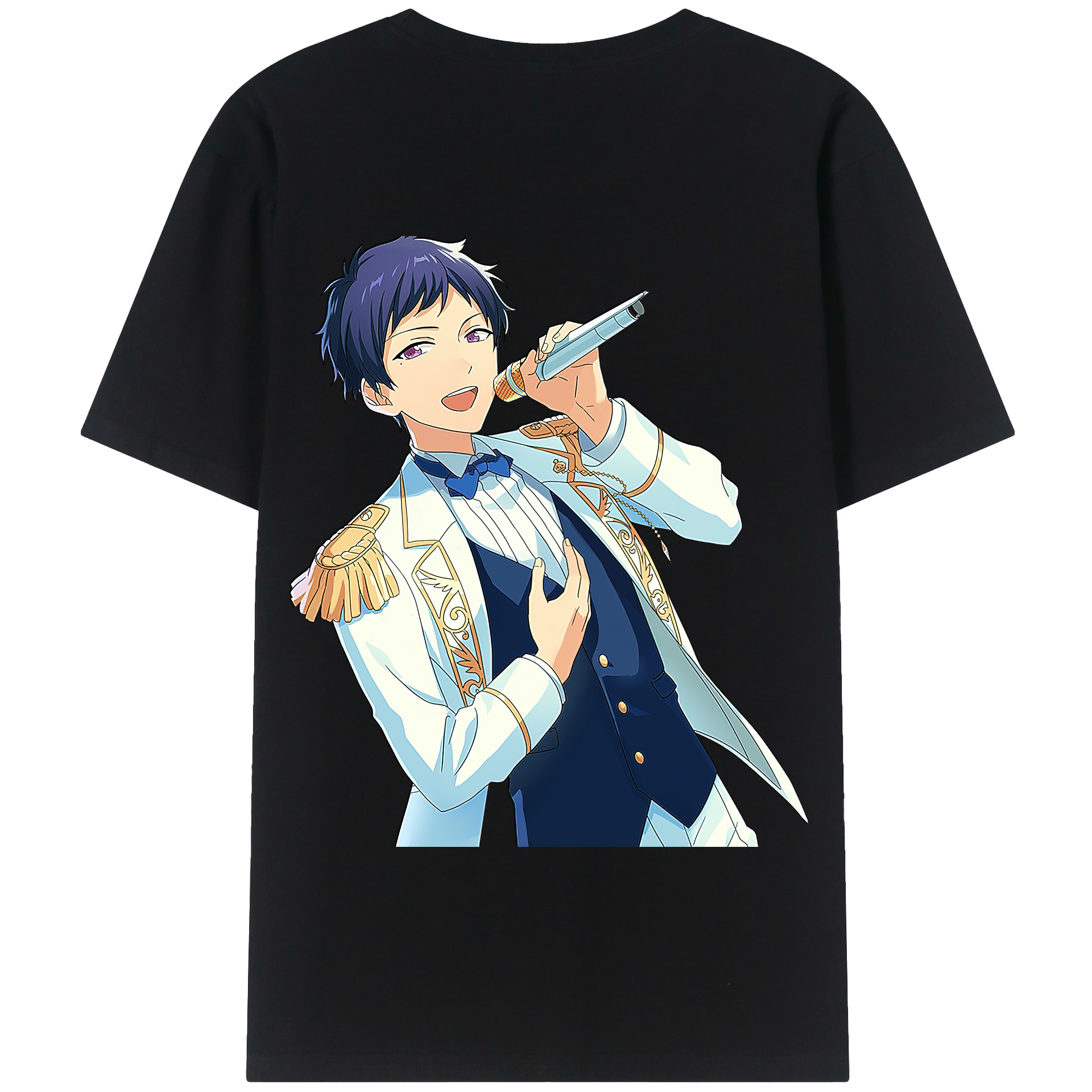 （画像用） あんさんぶるスターズ! Ensemble Stars 綿100％半袖Tシャツ（背面プリント）