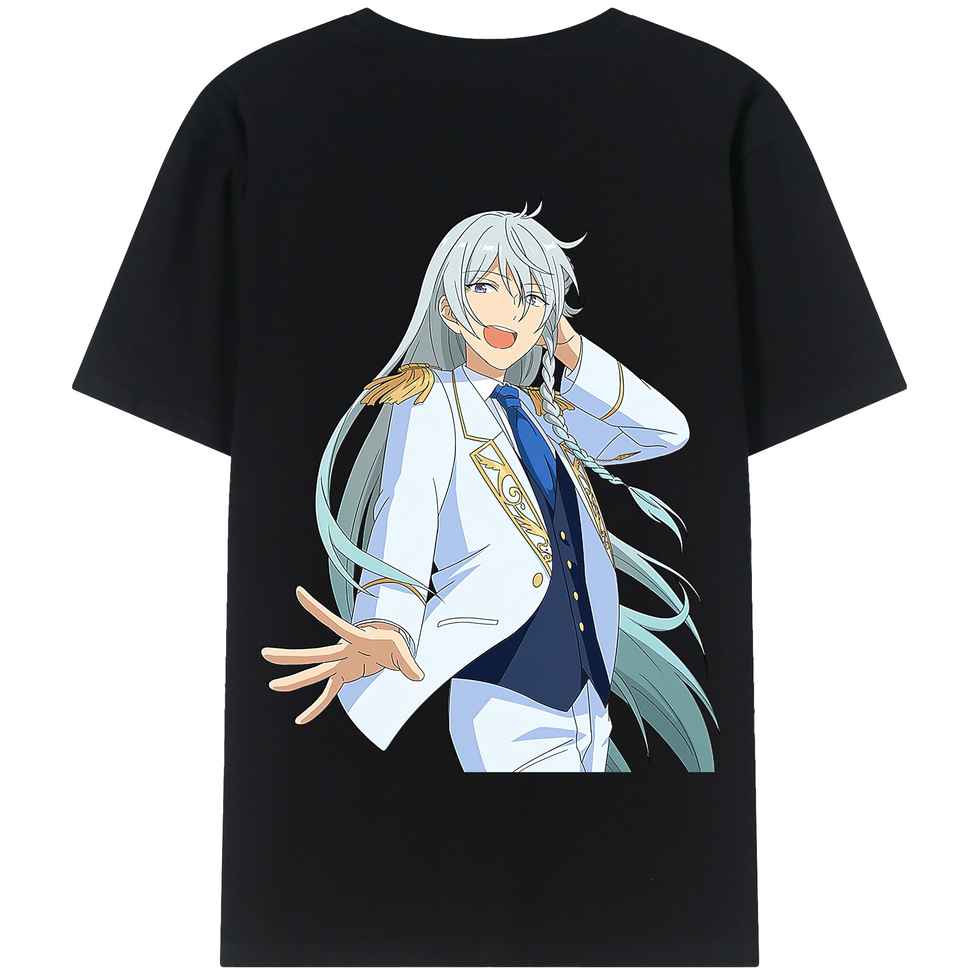 （画像用） あんさんぶるスターズ! Ensemble Stars 綿100％半袖Tシャツ（背面プリント）
