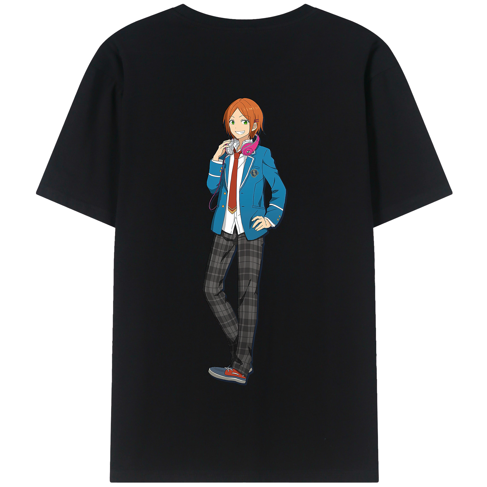 （画像用） あんさんぶるスターズ! Ensemble Stars 綿100％半袖Tシャツ（背面プリント）