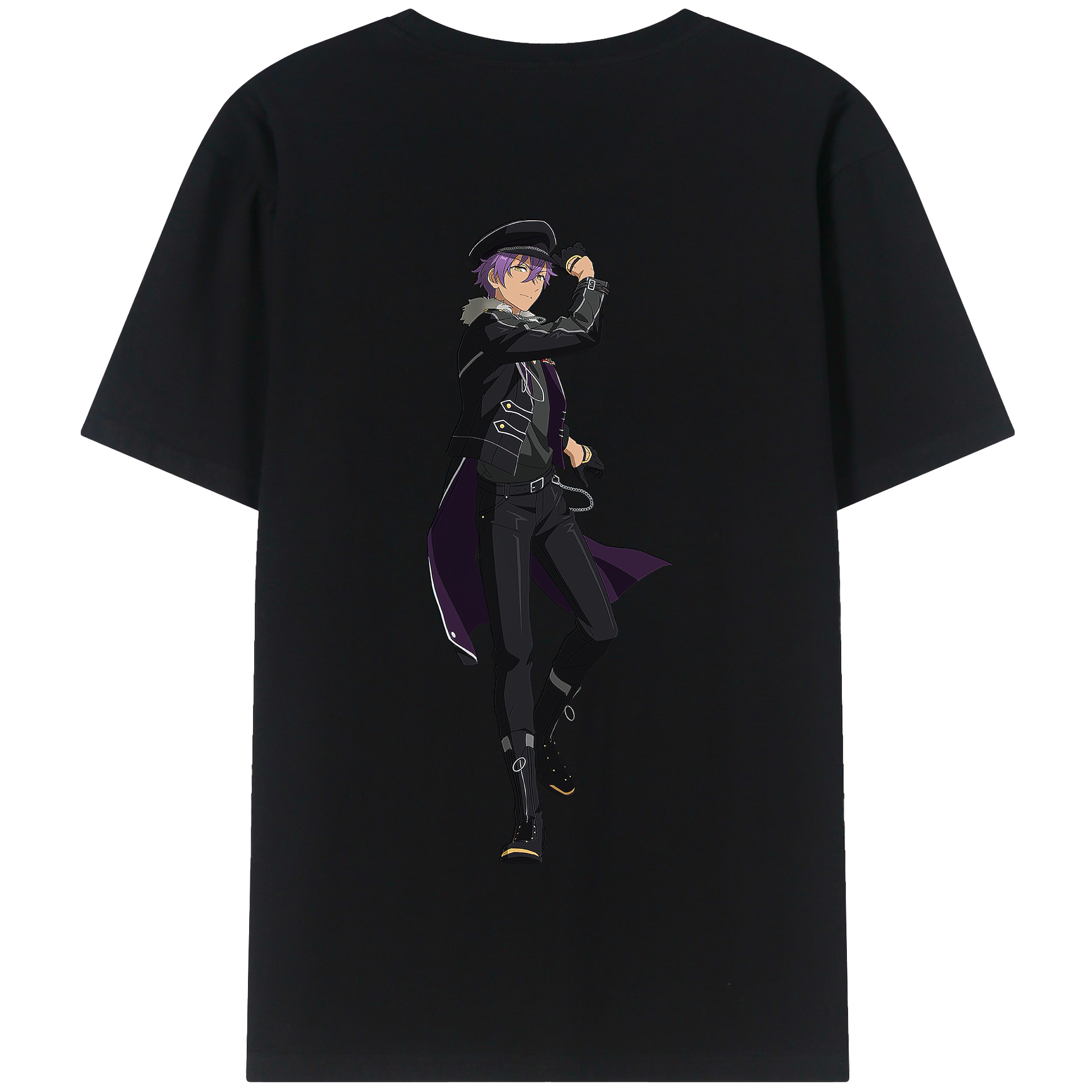 （画像用） あんさんぶるスターズ! Ensemble Stars 綿100％半袖Tシャツ（背面プリント）