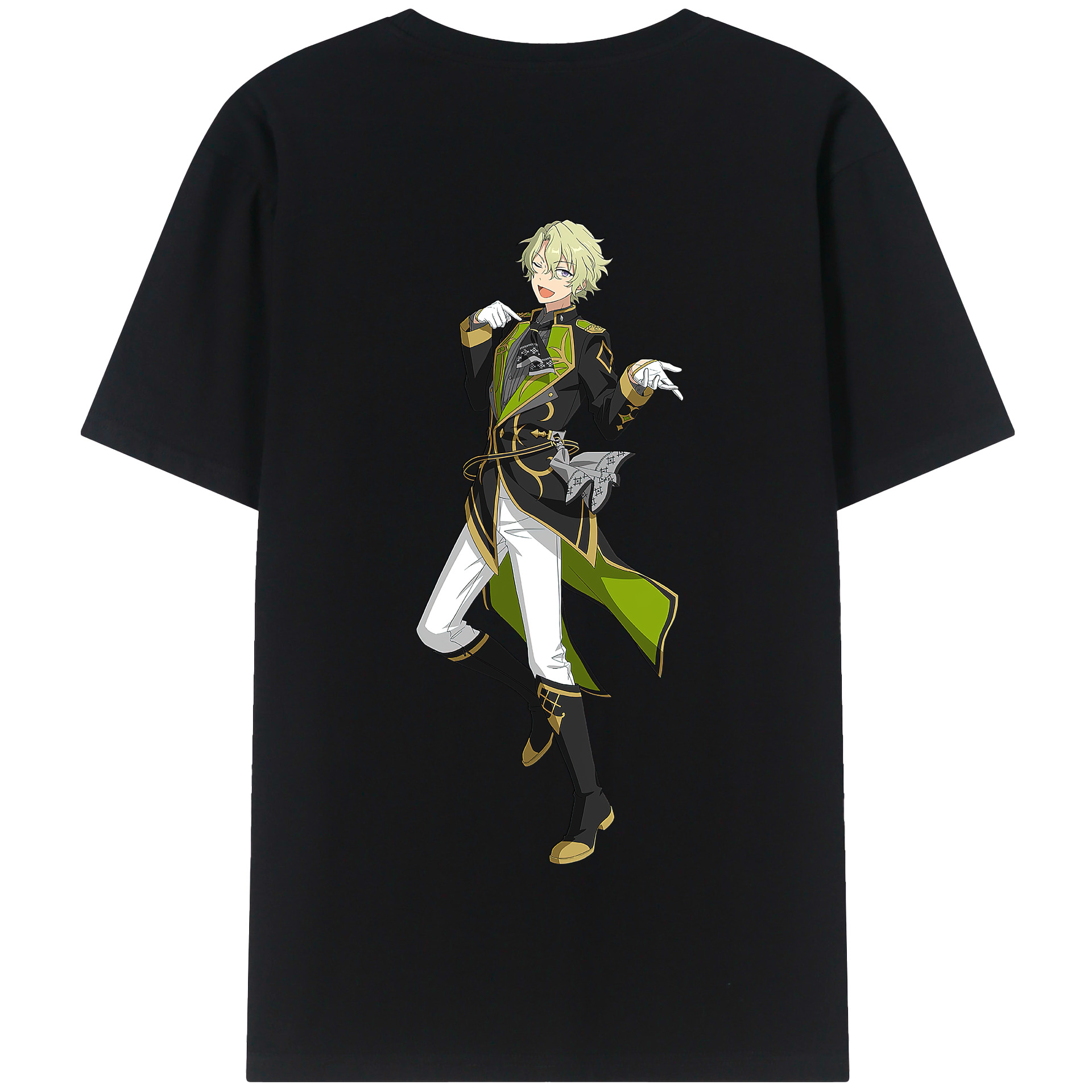 （画像用） あんさんぶるスターズ! Ensemble Stars 綿100％半袖Tシャツ（背面プリント）
