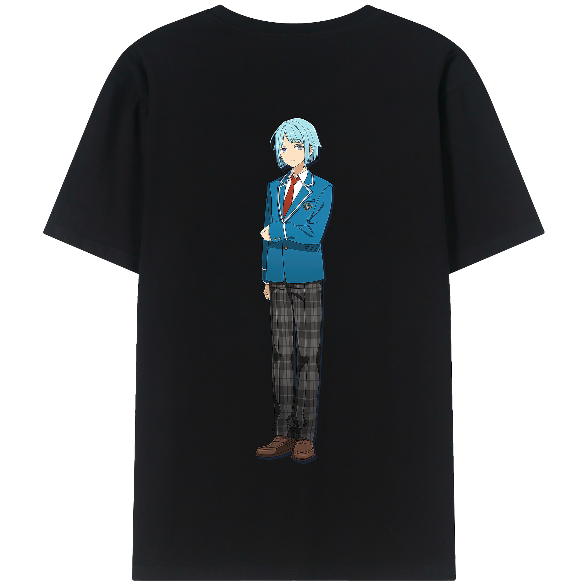 （画像用） あんさんぶるスターズ! Ensemble Stars 綿100％半袖Tシャツ（背面プリント）