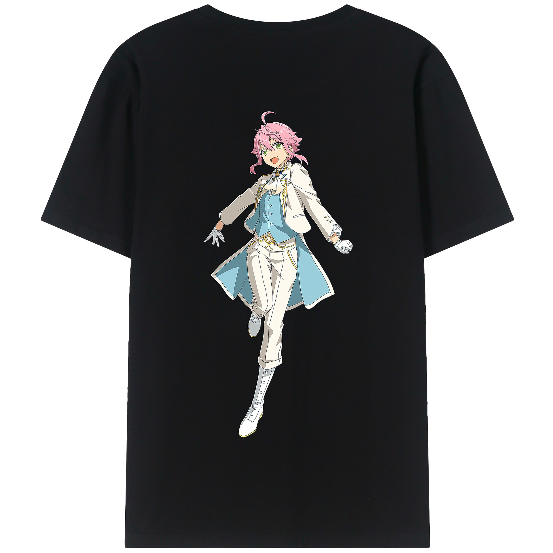 （画像用） あんさんぶるスターズ! Ensemble Stars 綿100％半袖Tシャツ（背面プリント）