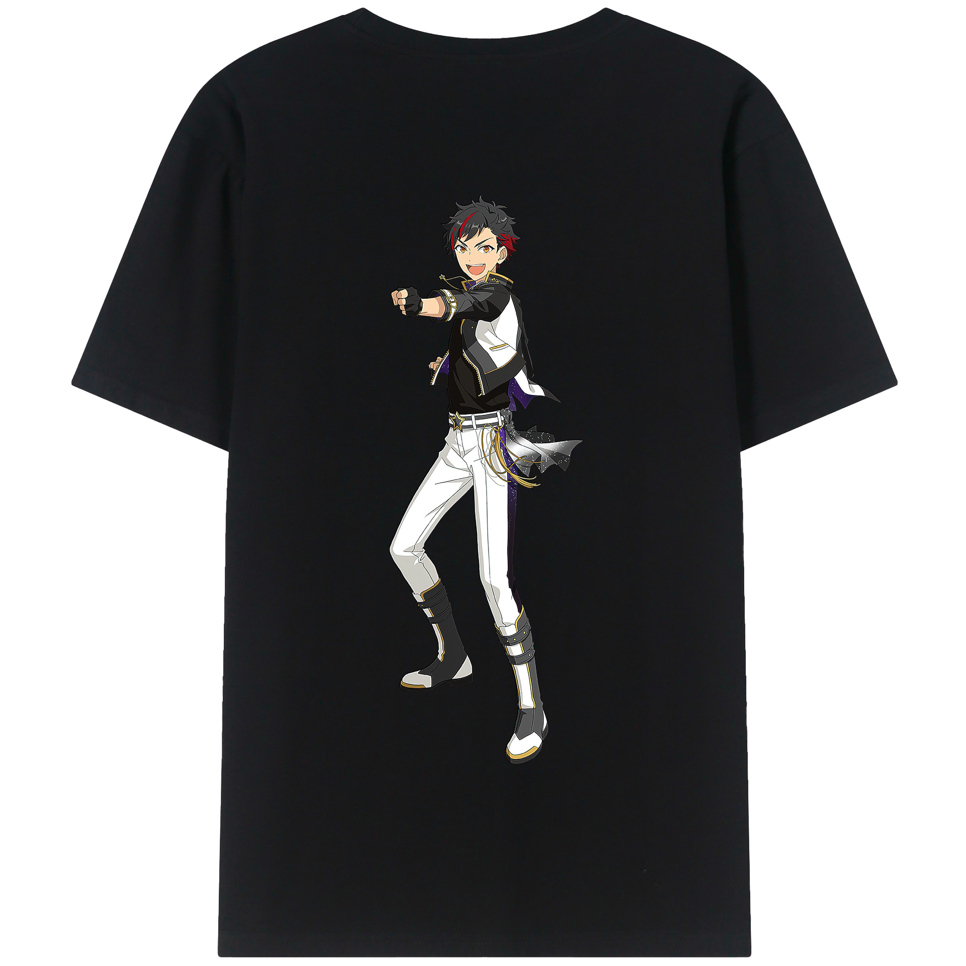 （画像用） あんさんぶるスターズ! Ensemble Stars 綿100％半袖Tシャツ（背面プリント）