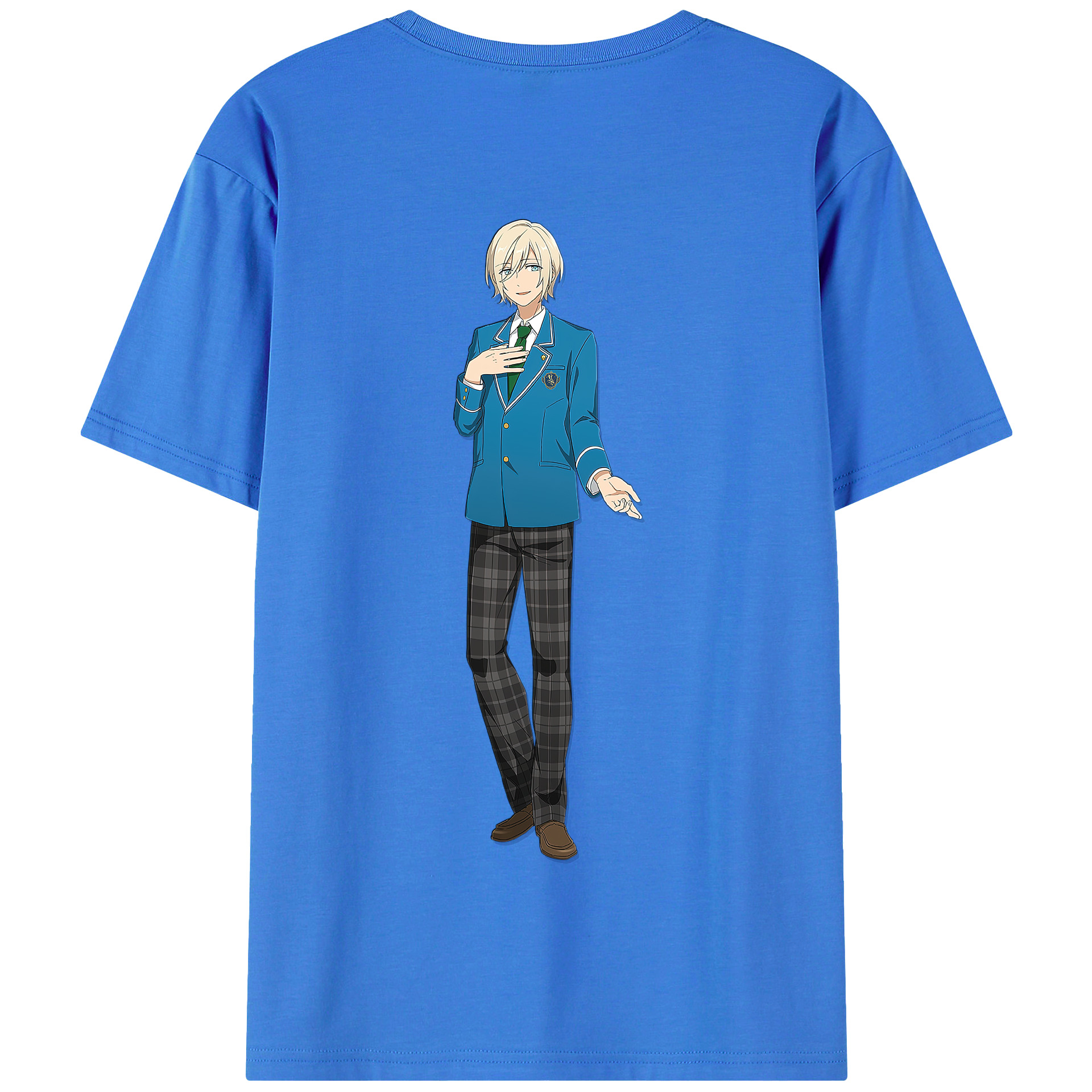 （画像用） あんさんぶるスターズ! Ensemble Stars 綿100％半袖Tシャツ（背面プリント）