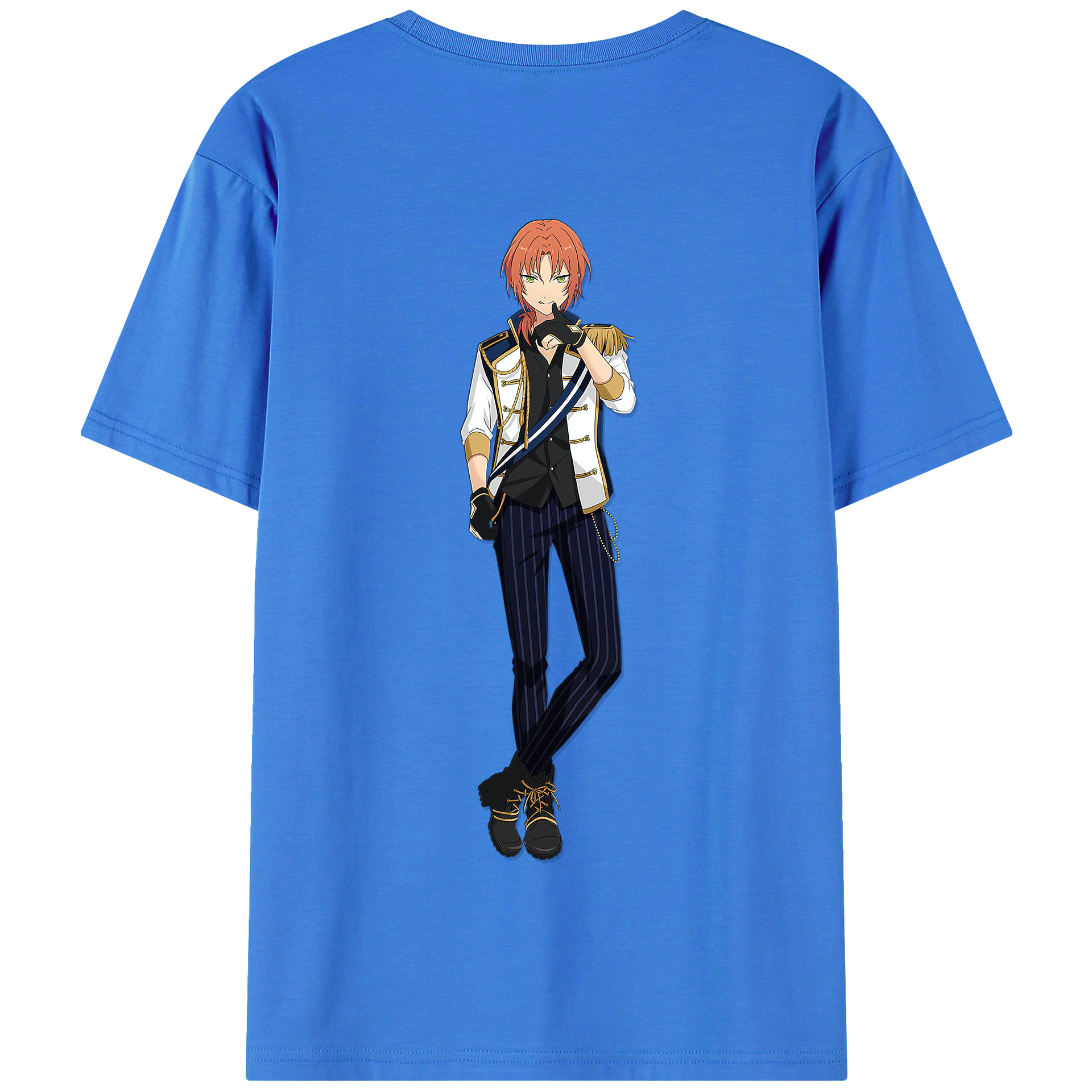 （画像用） あんさんぶるスターズ! Ensemble Stars 綿100％半袖Tシャツ（背面プリント）
