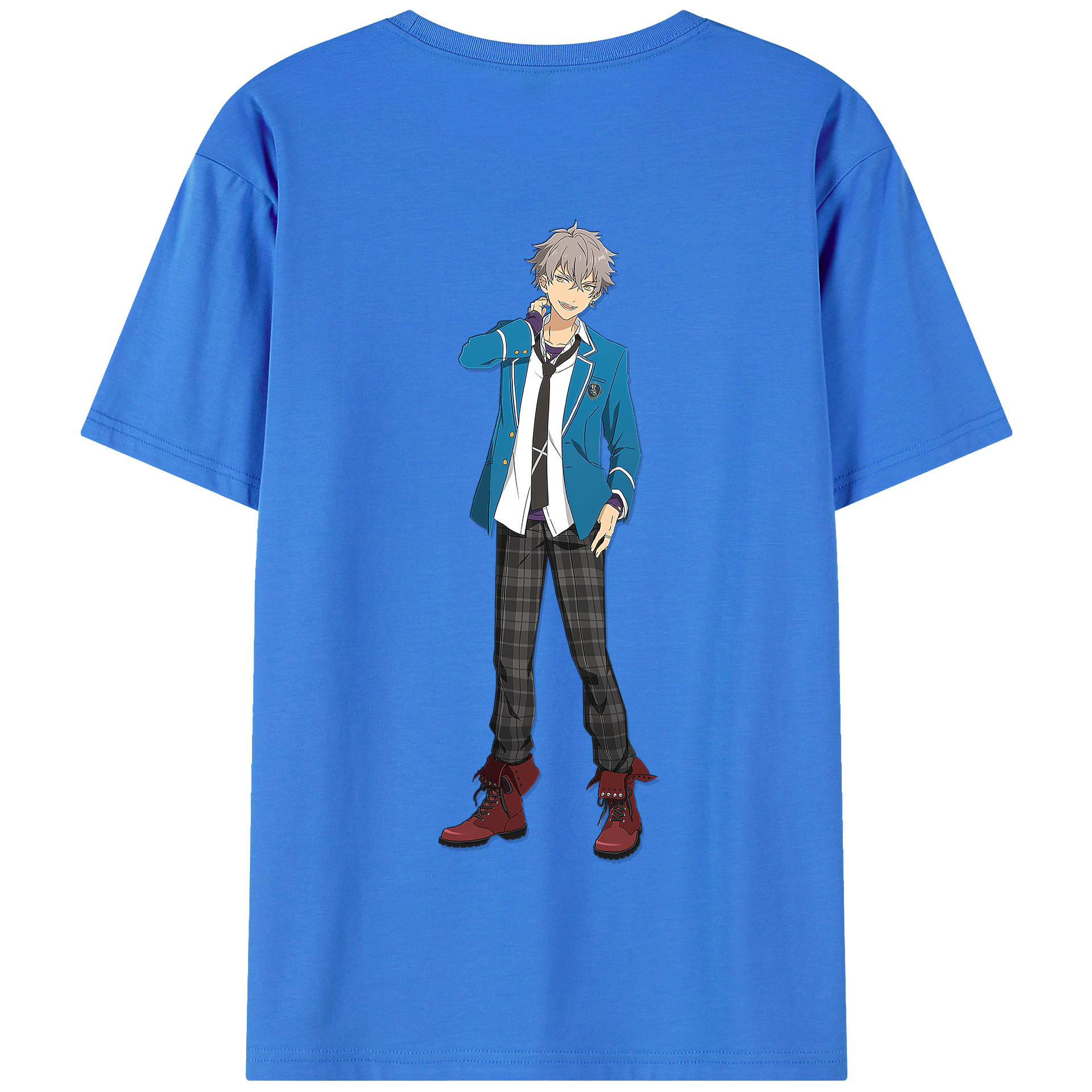 （画像用） あんさんぶるスターズ! Ensemble Stars 綿100％半袖Tシャツ（背面プリント）